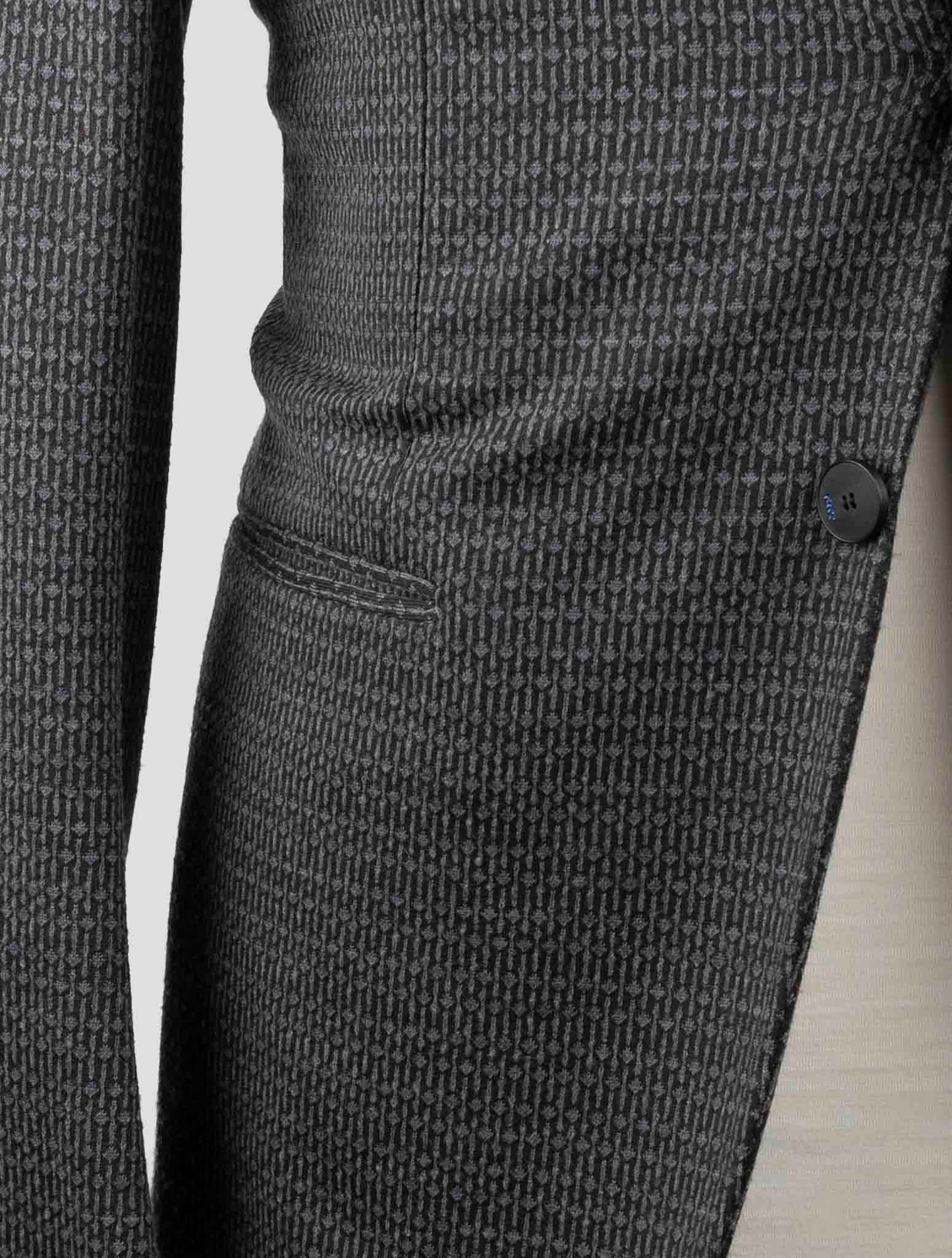 Kiton Knt Gray Cashmere Wool Pl Suit
