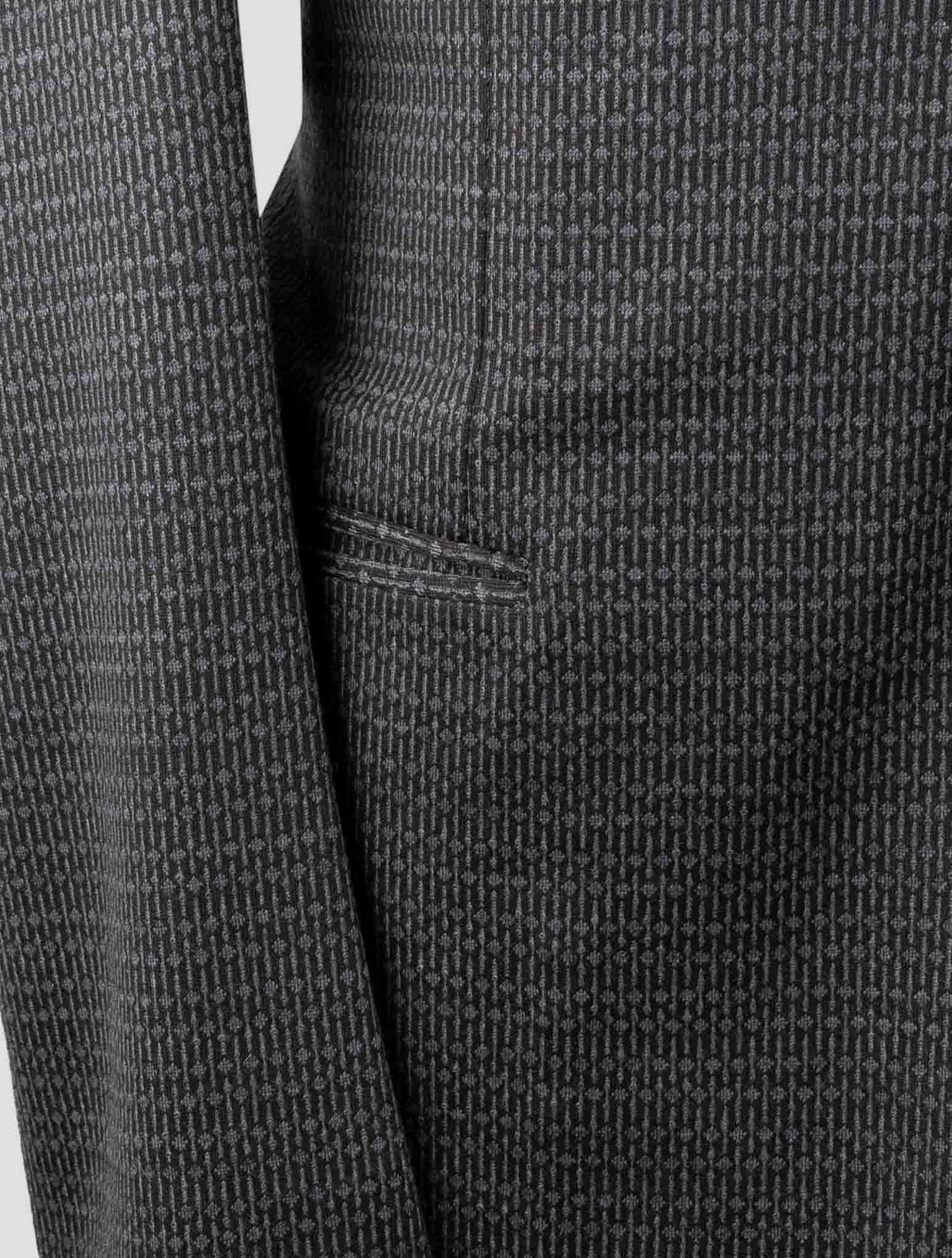 Kiton Knt Gray Cashmere Wool Pl Suit
