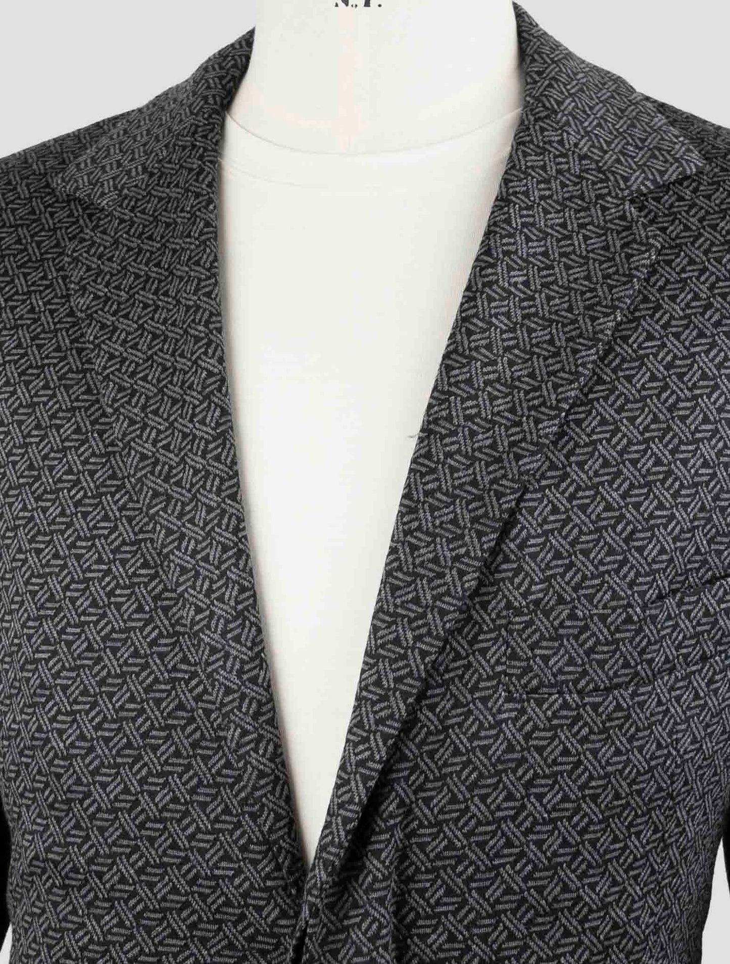 Kiton Knt Gray Cashmere Wool Pl Suit