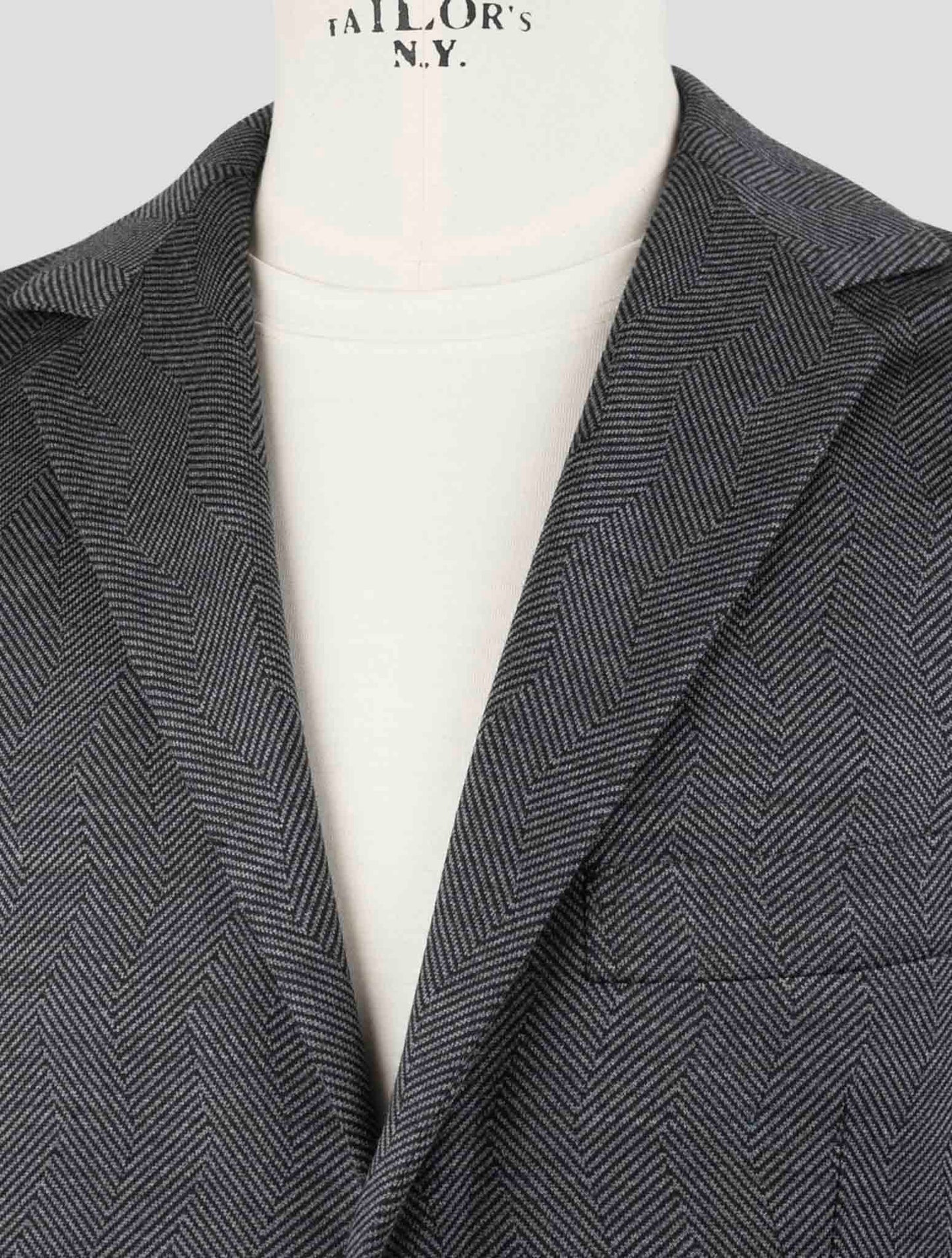 Kiton Knt Gray Cashmere Wool Pl Suit