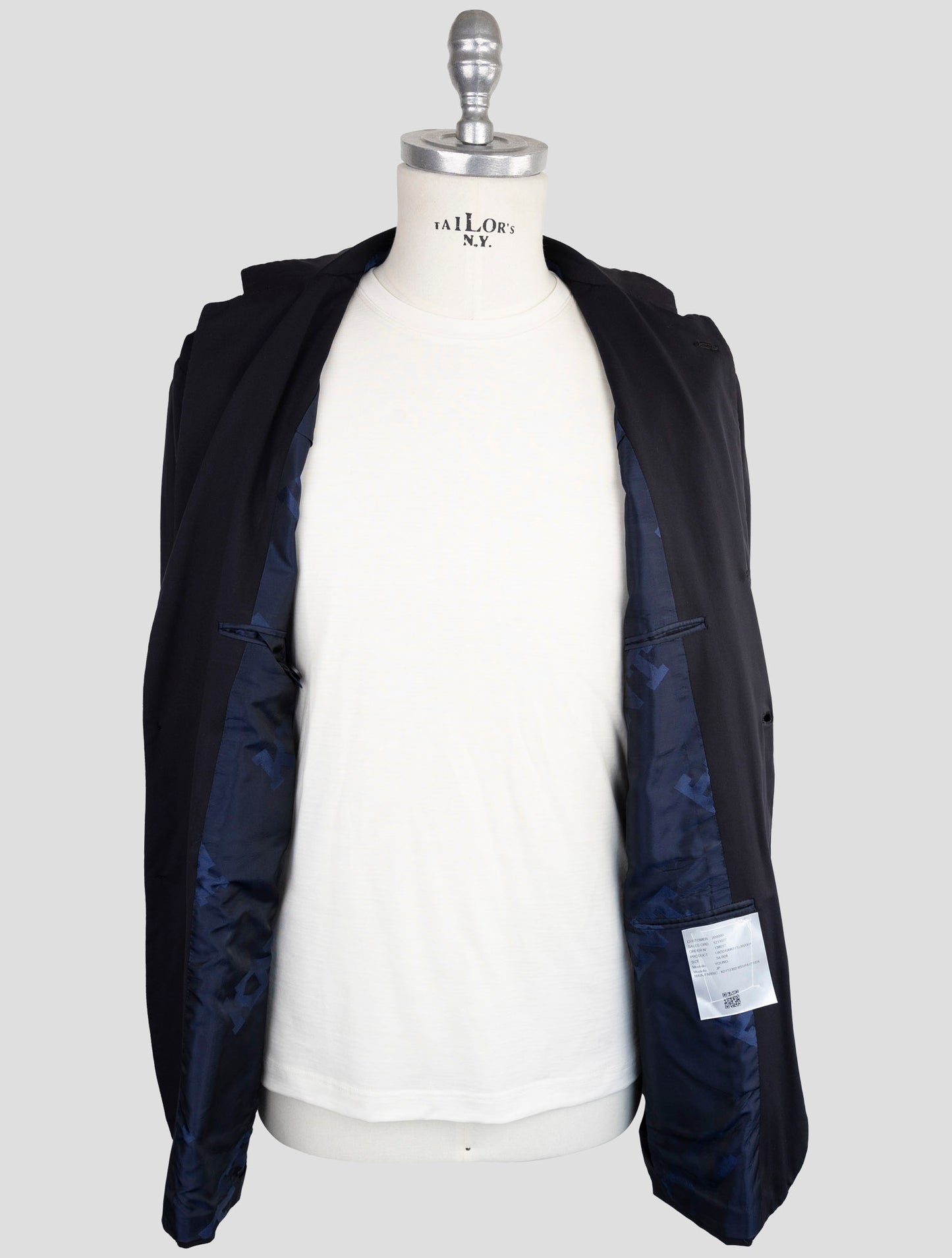 Kiton Knt Blue Pa Ea Suit