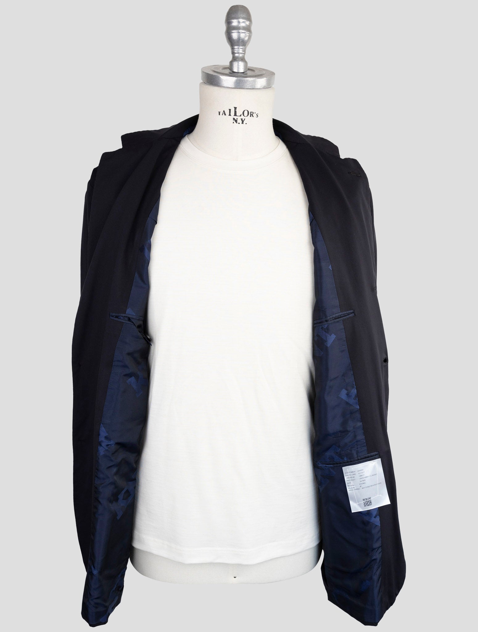 Kiton Knt Blue Pa Ea Suit