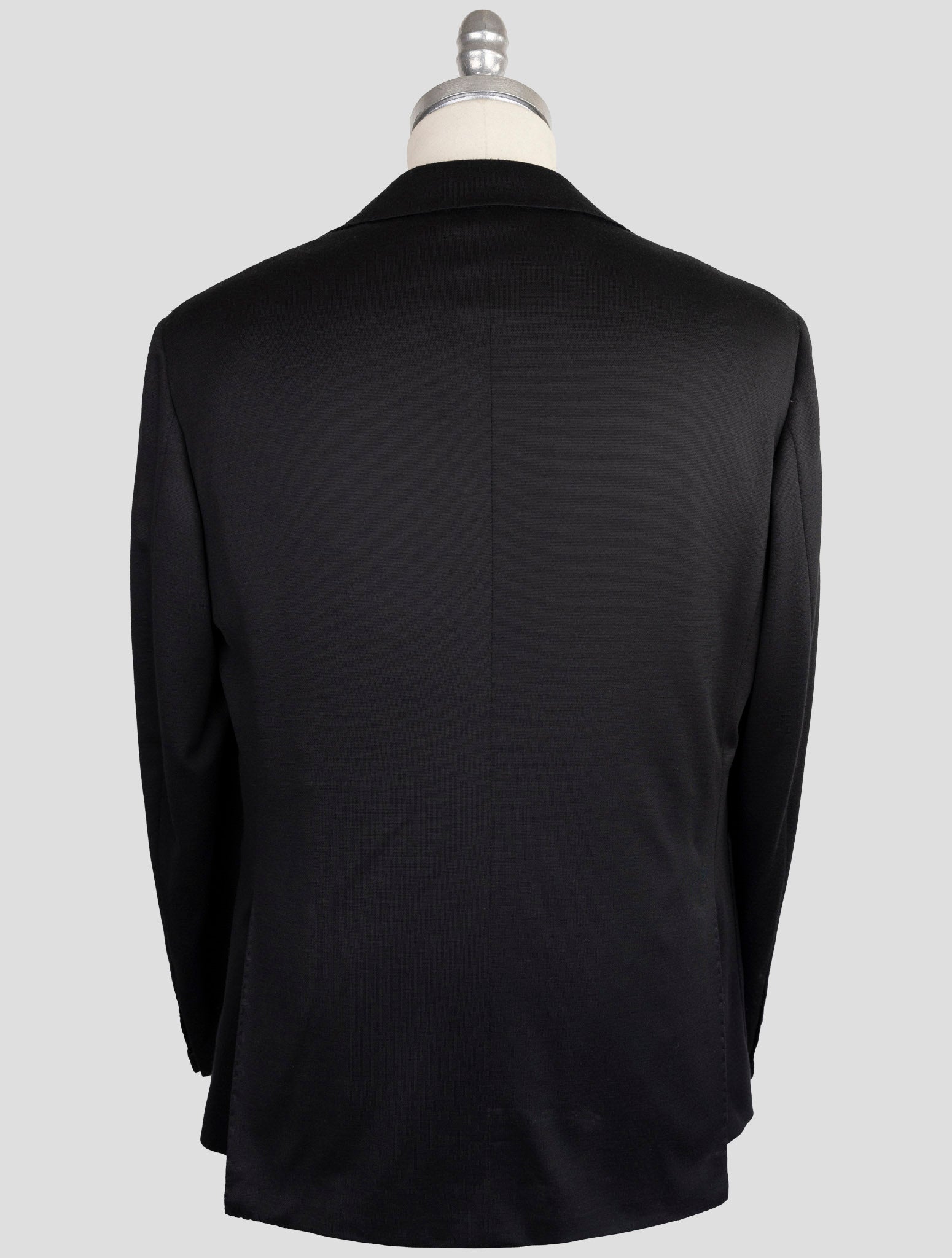 Kiton Knt Blue Wool Suit