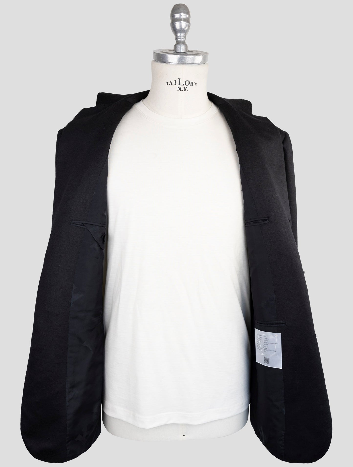 Kiton Knt Blue Wool Suit