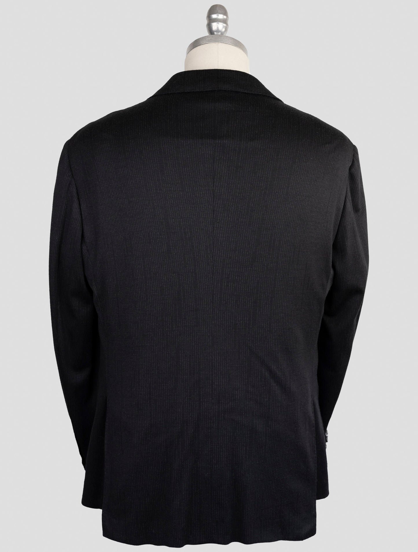 Kiton Knt Blue Wool Suit