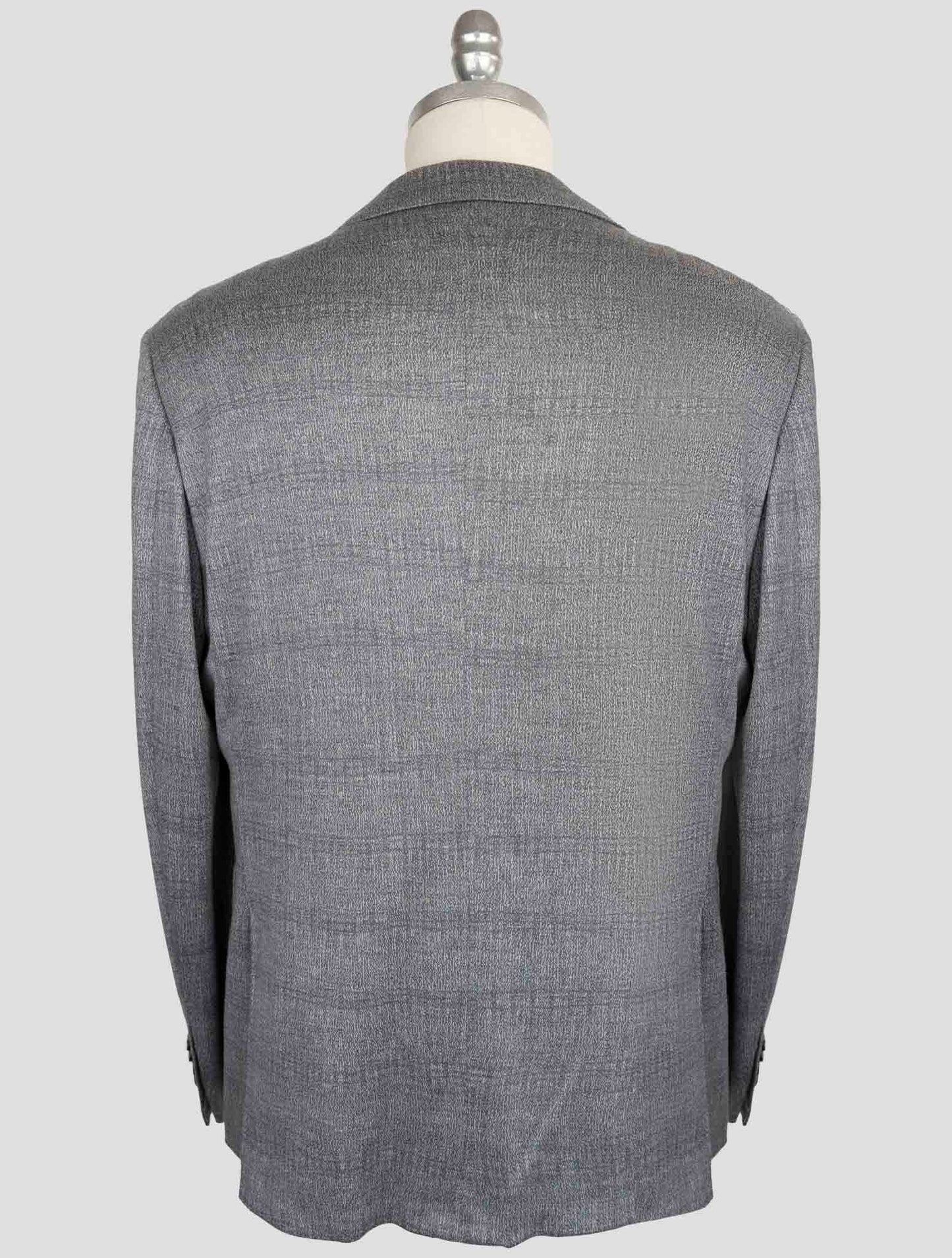 Kiton Knt Gray Wool Suit