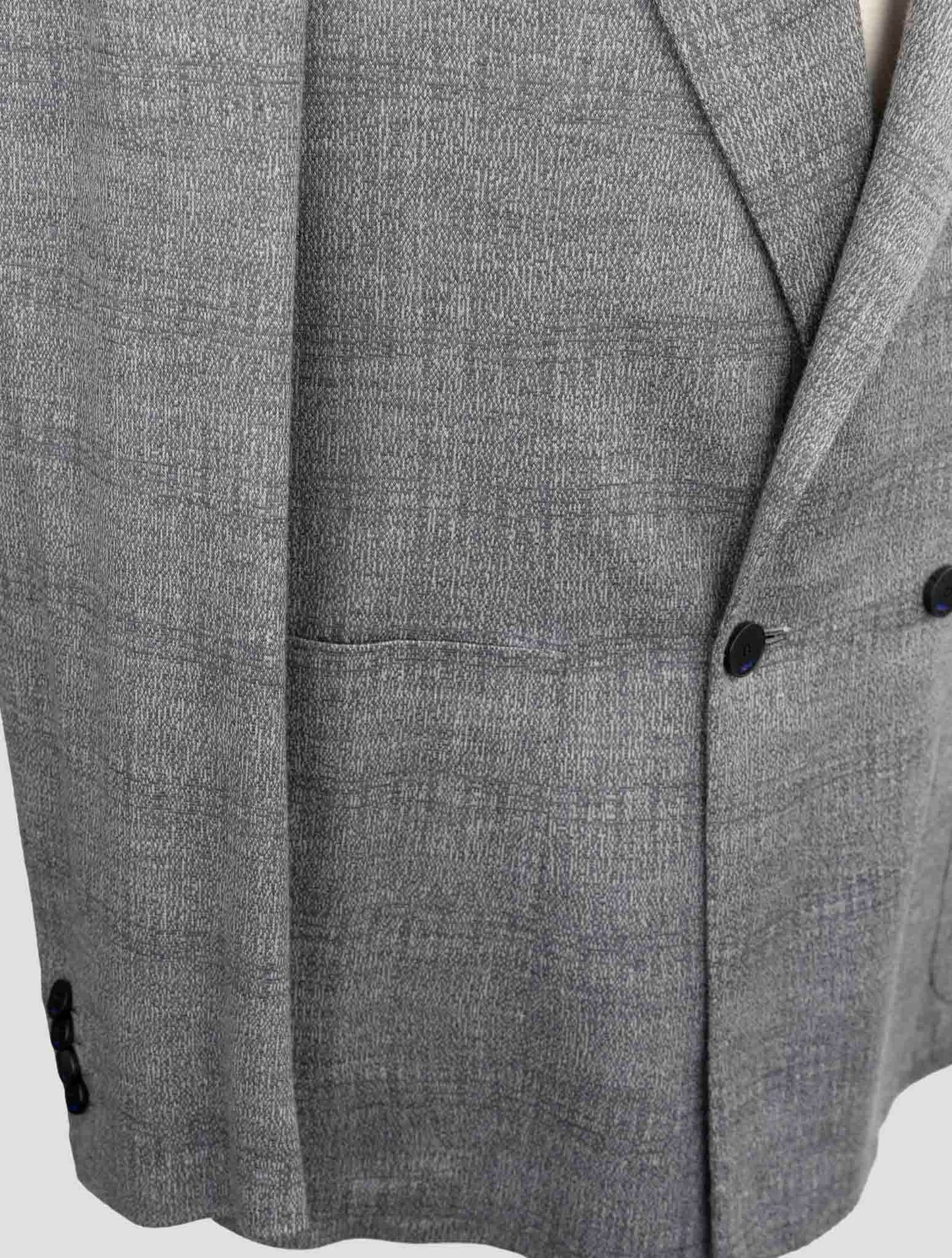 Kiton Knt Gray Wool Suit