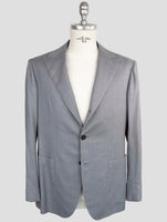 Kiton Knt Gray Virgin Wool Ea Suit