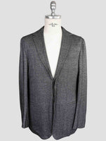 Kiton Knt Dark Gray Cashmere Silk Suit