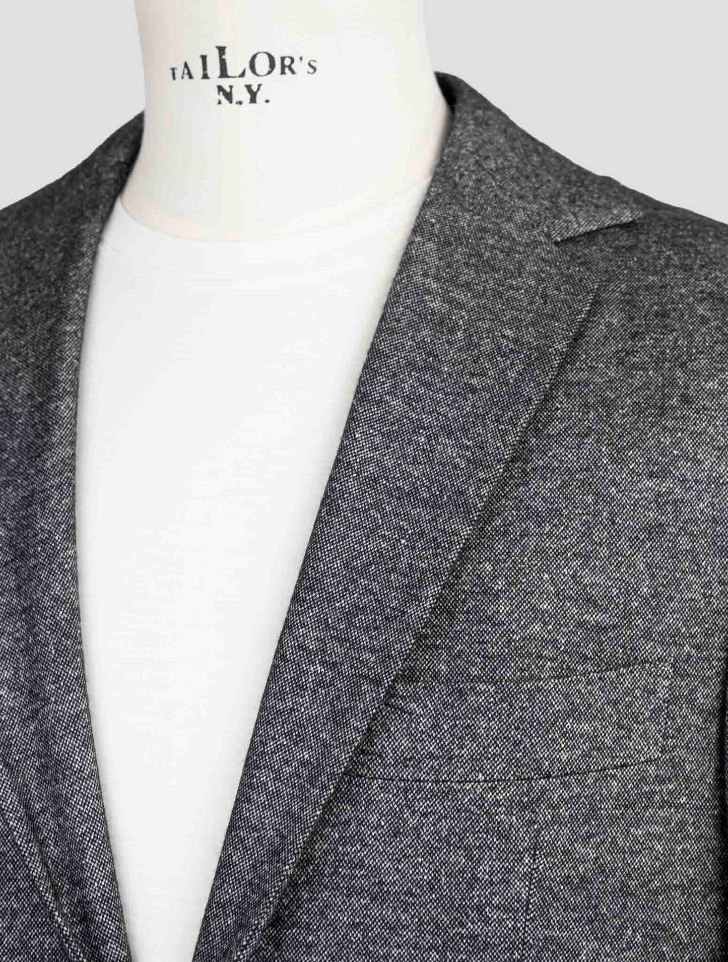 Kiton Knt Dark Gray Cashmere Silk Suit