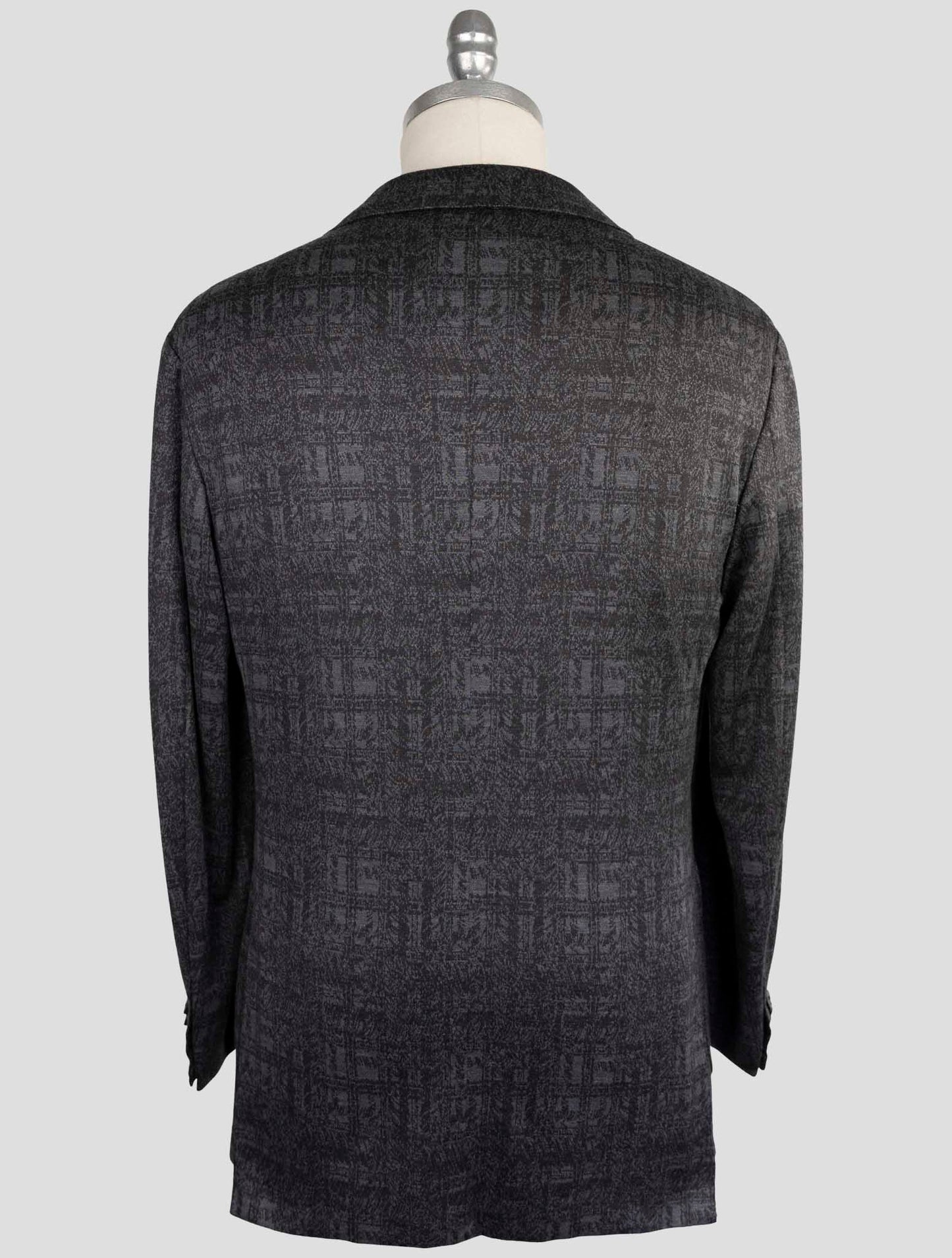 Kiton Knt Gray Wool Suit