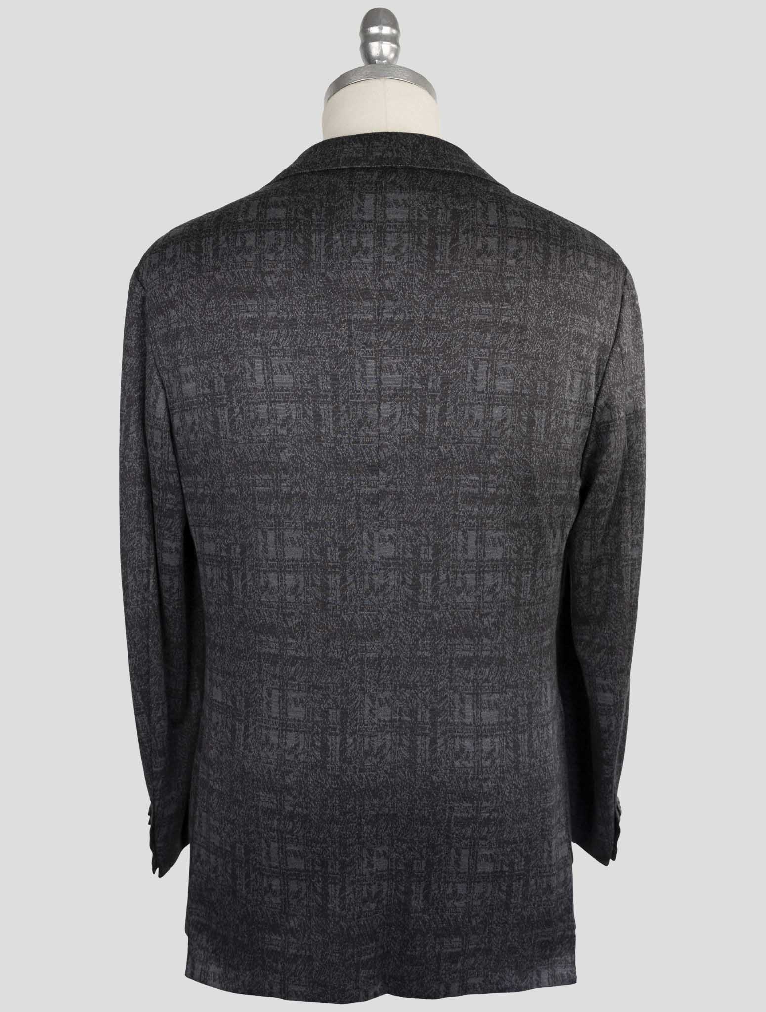 Kiton Knt Gray Wool Suit