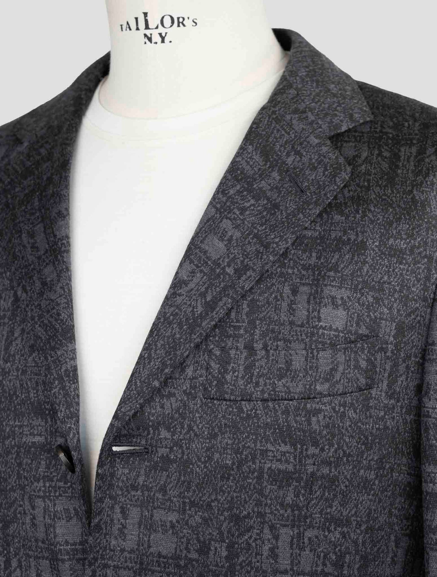 Kiton Knt Gray Wool Suit