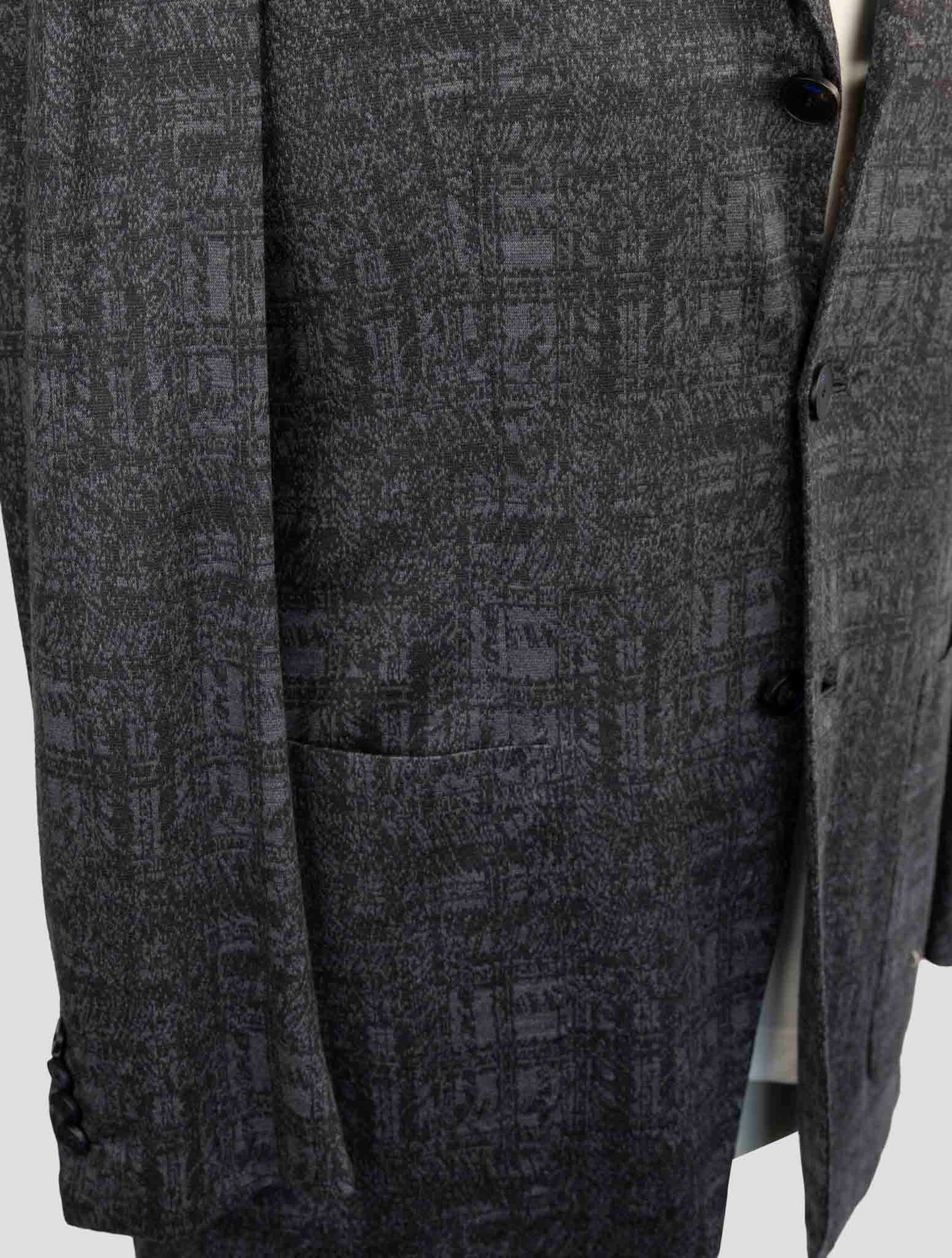 Kiton Knt Gray Wool Suit