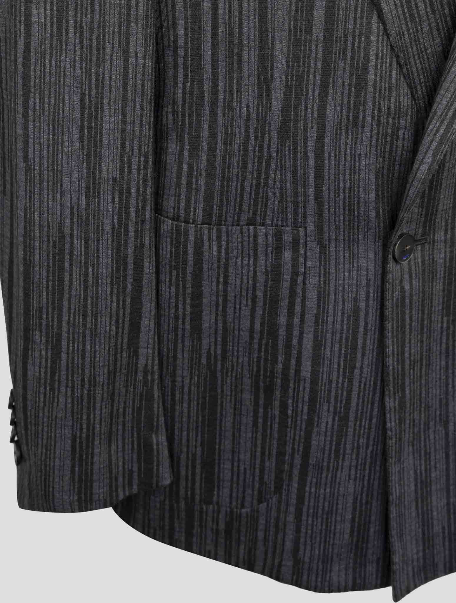 Kiton Knt Gray Wool Double Breasted Suit