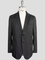 Kiton Knt Gray Cashmere Silk Suit