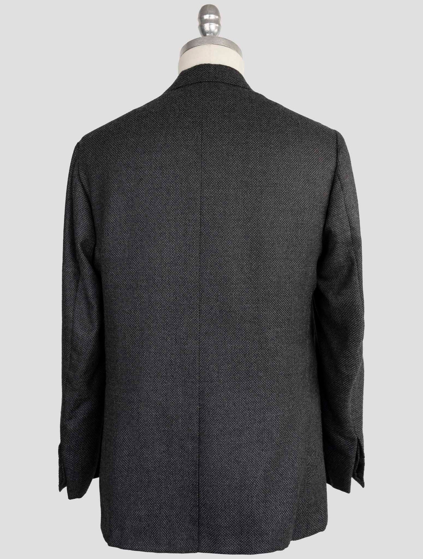 Kiton Knt Gray Cashmere Silk Suit