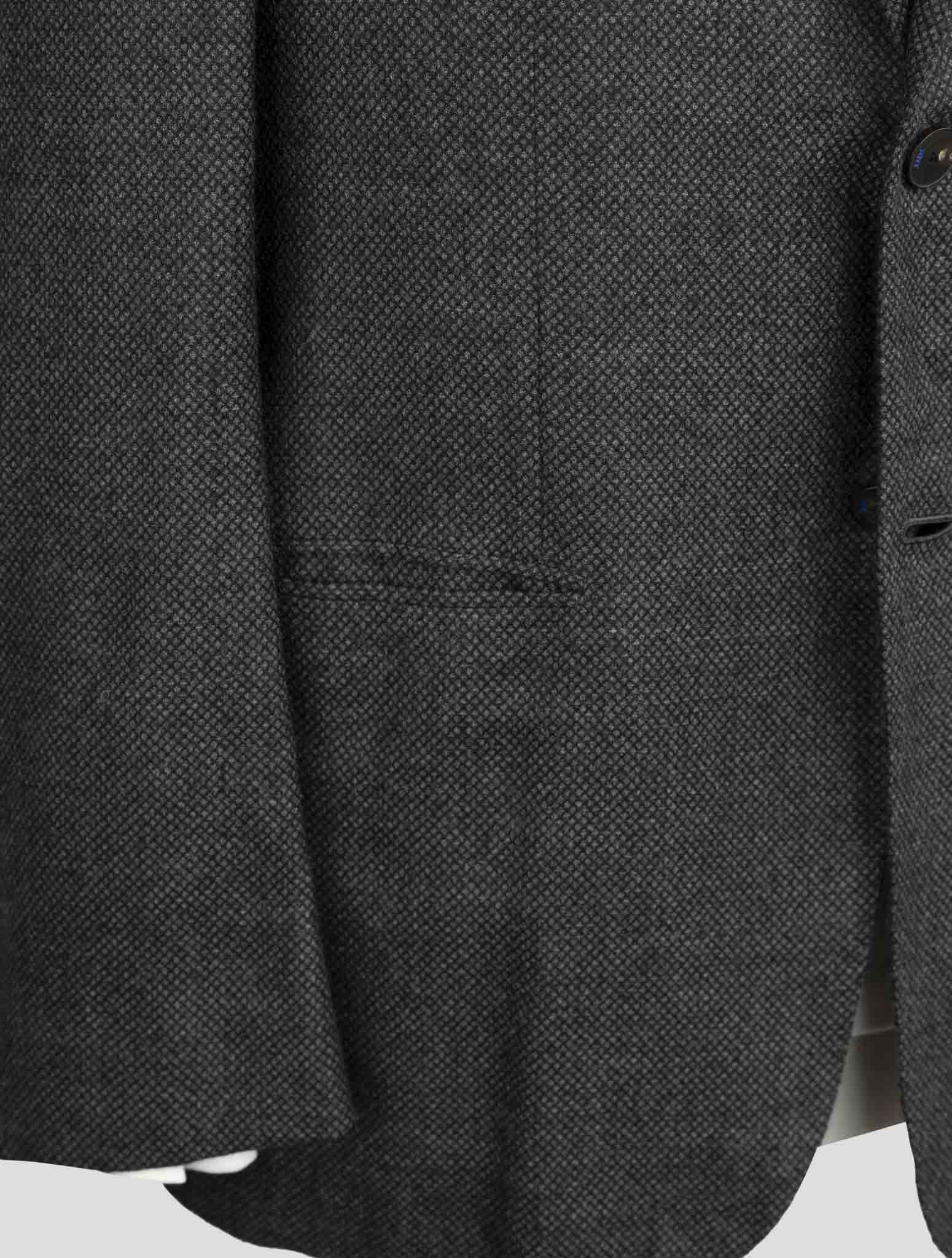 Kiton Knt Gray Cashmere Silk Suit