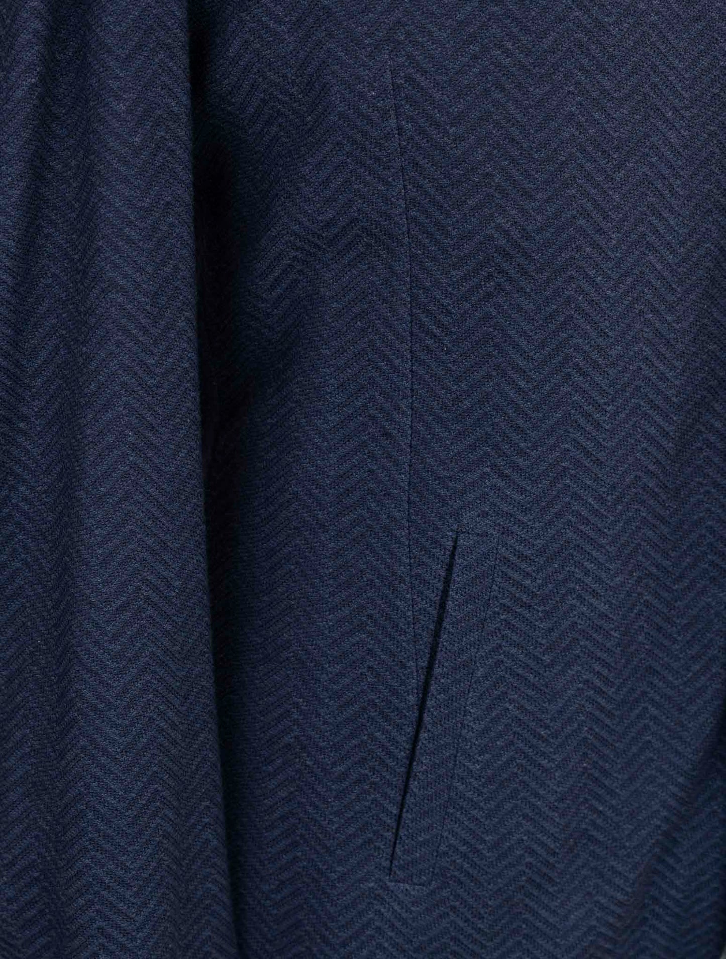 Kiton Knt Blue Cotton Cashmere Silk Suit