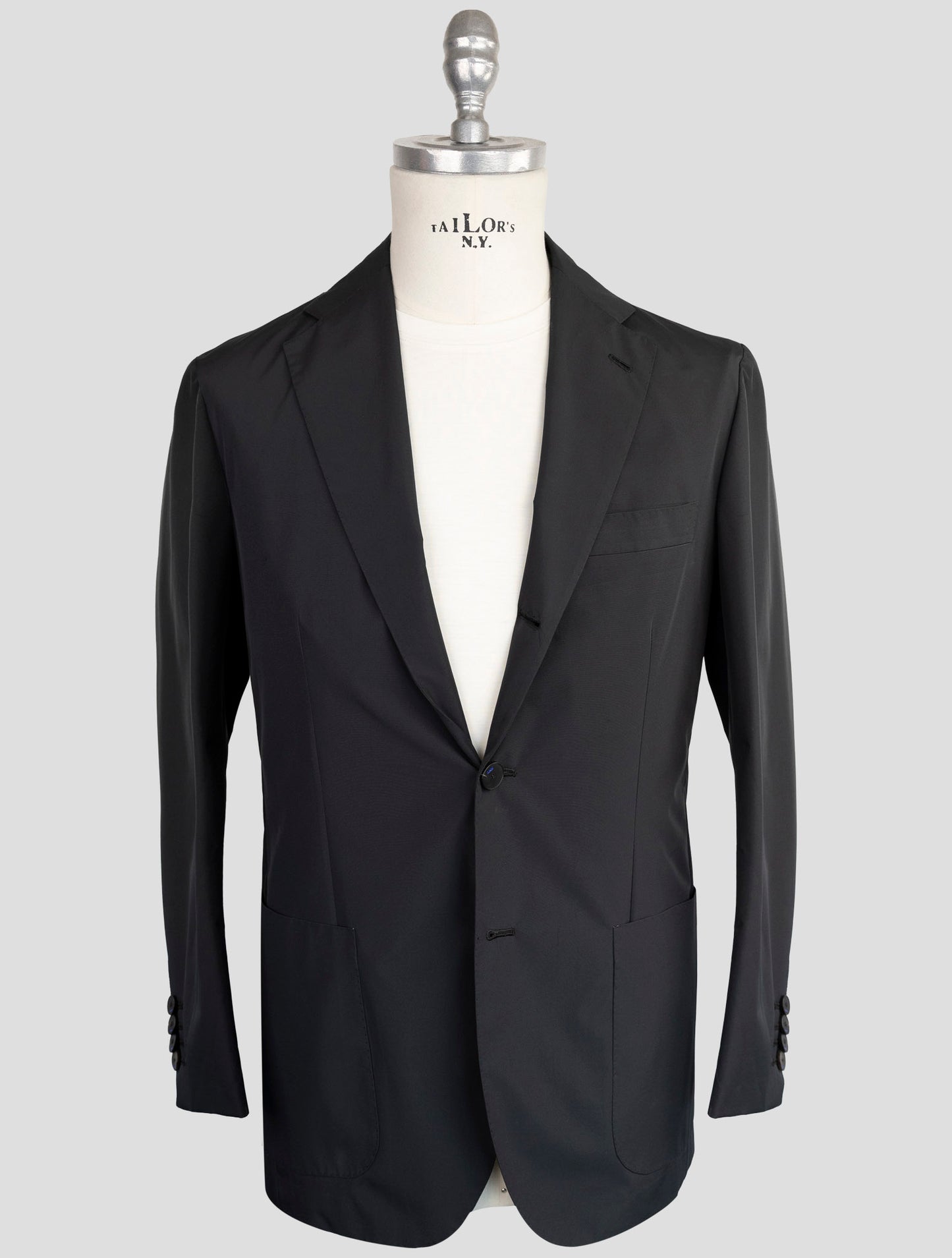 Kiton Knt Dark Blue Pl Suit