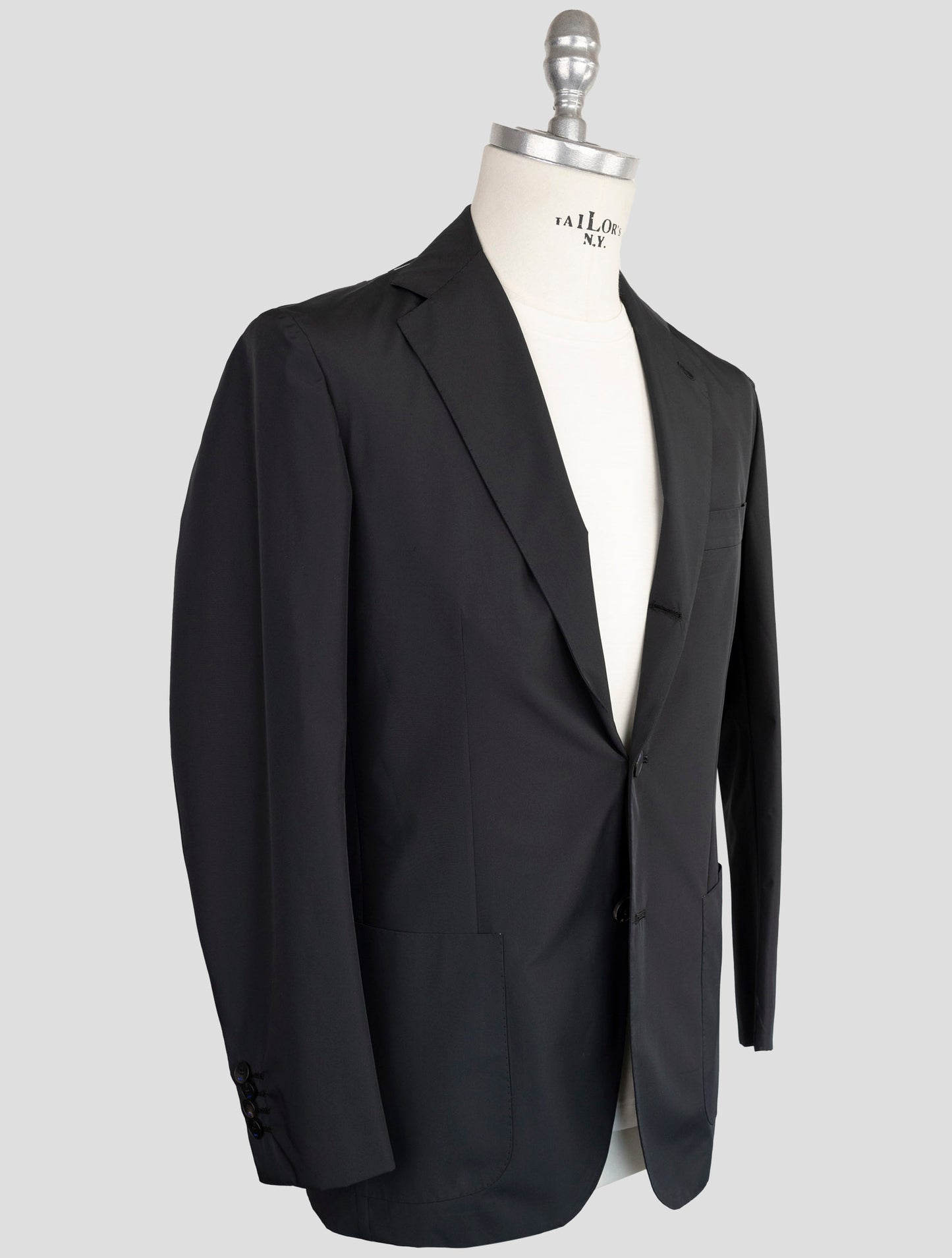 Kiton Knt Dark Blue Pl Suit