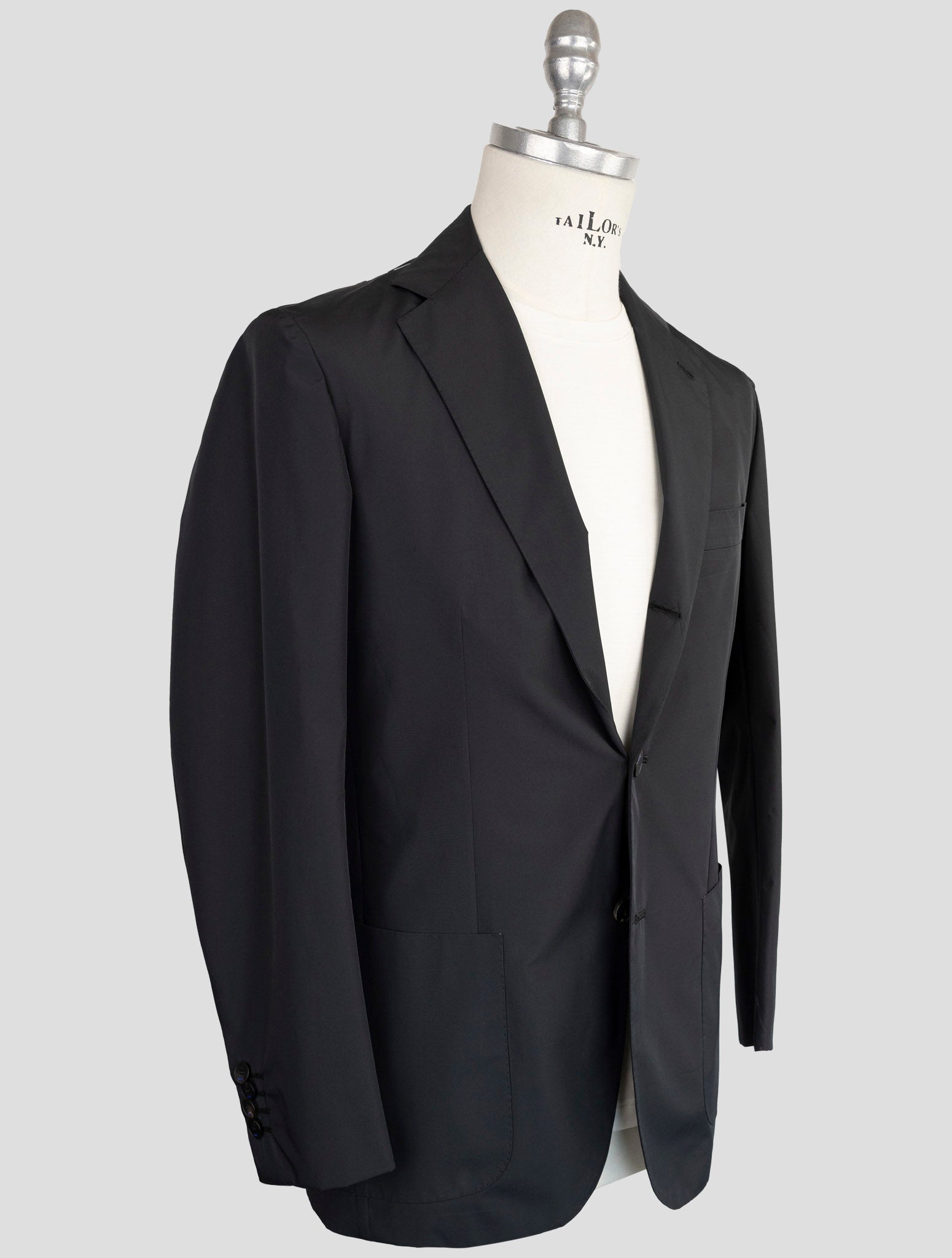 Kiton Knt Dark Blue Pl Suit