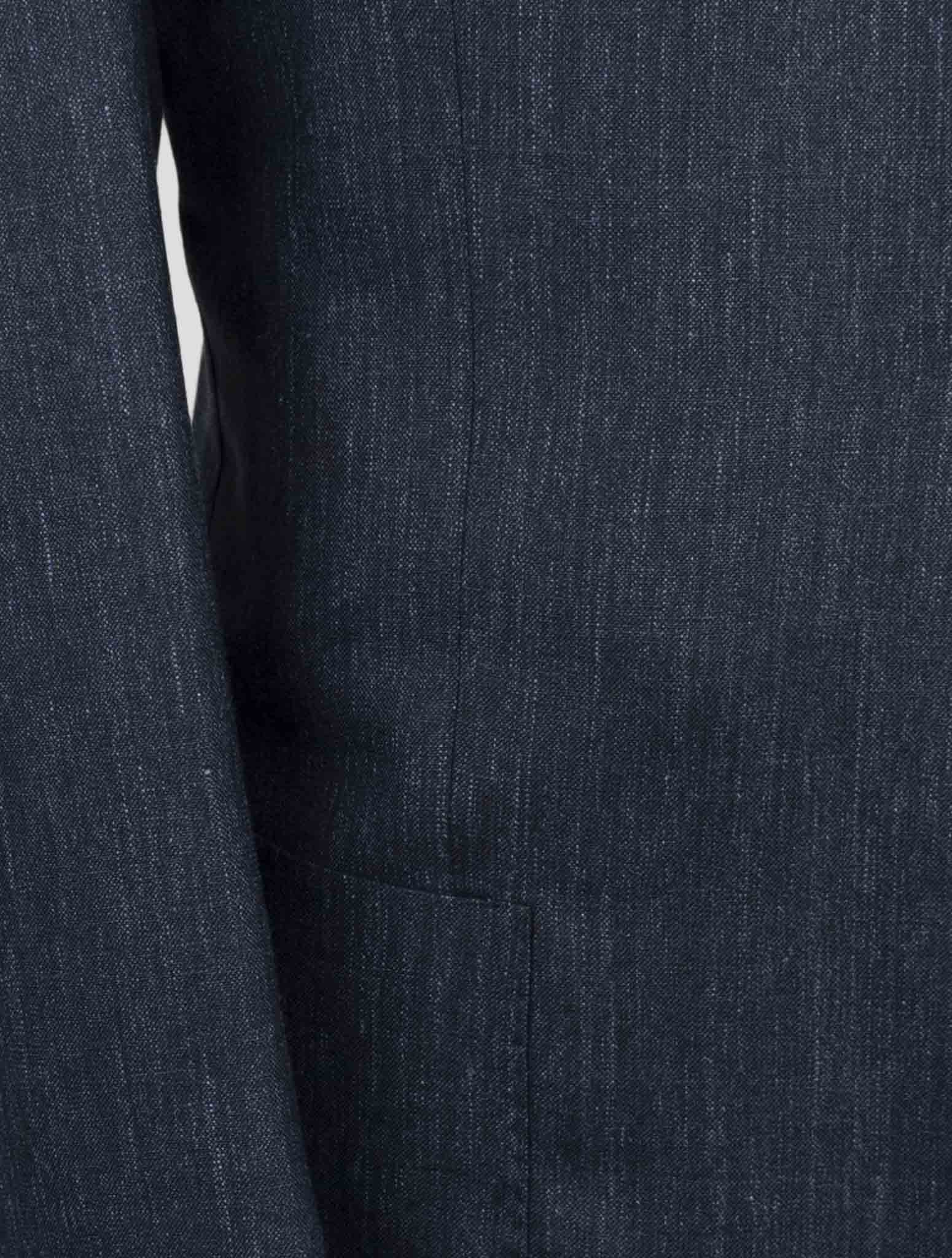 Kiton Blue Cashmere Linen Silk Suit