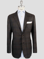 Kiton Brown Cashmere Silk Blazer