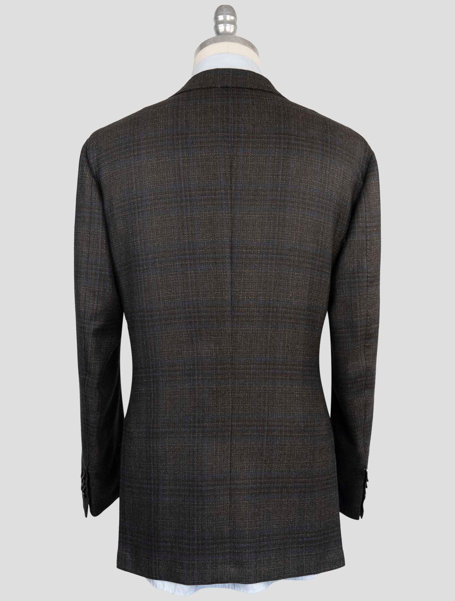 Kiton Brown Cashmere Silk Blazer