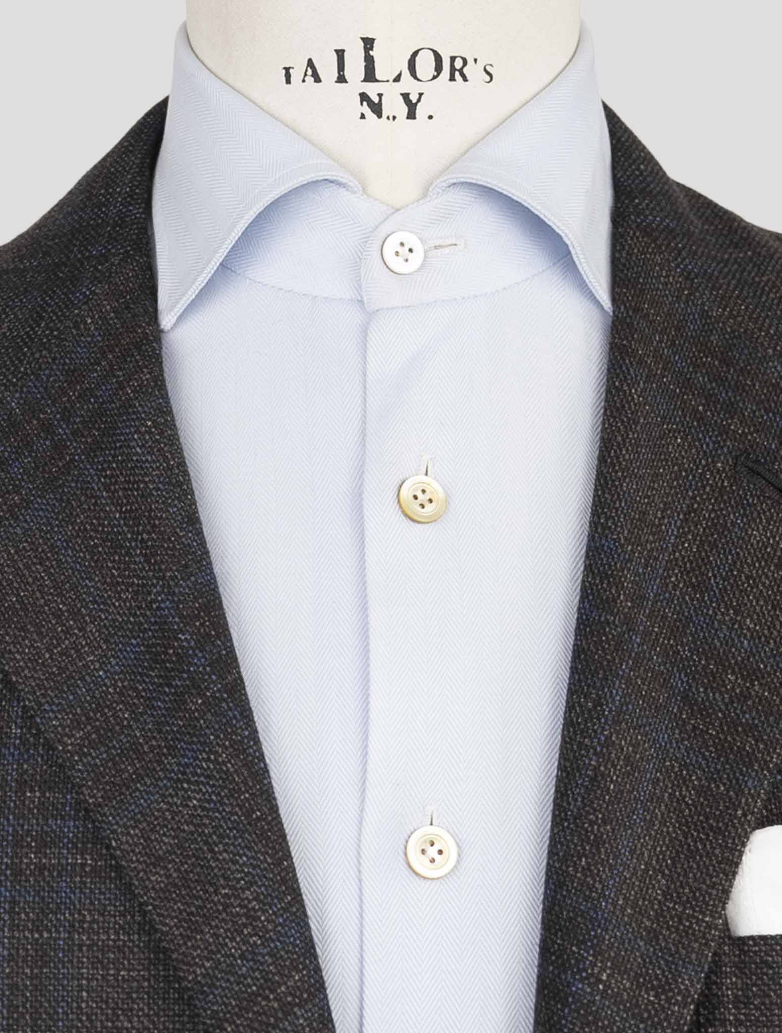 Kiton Brown Cashmere Silk Blazer