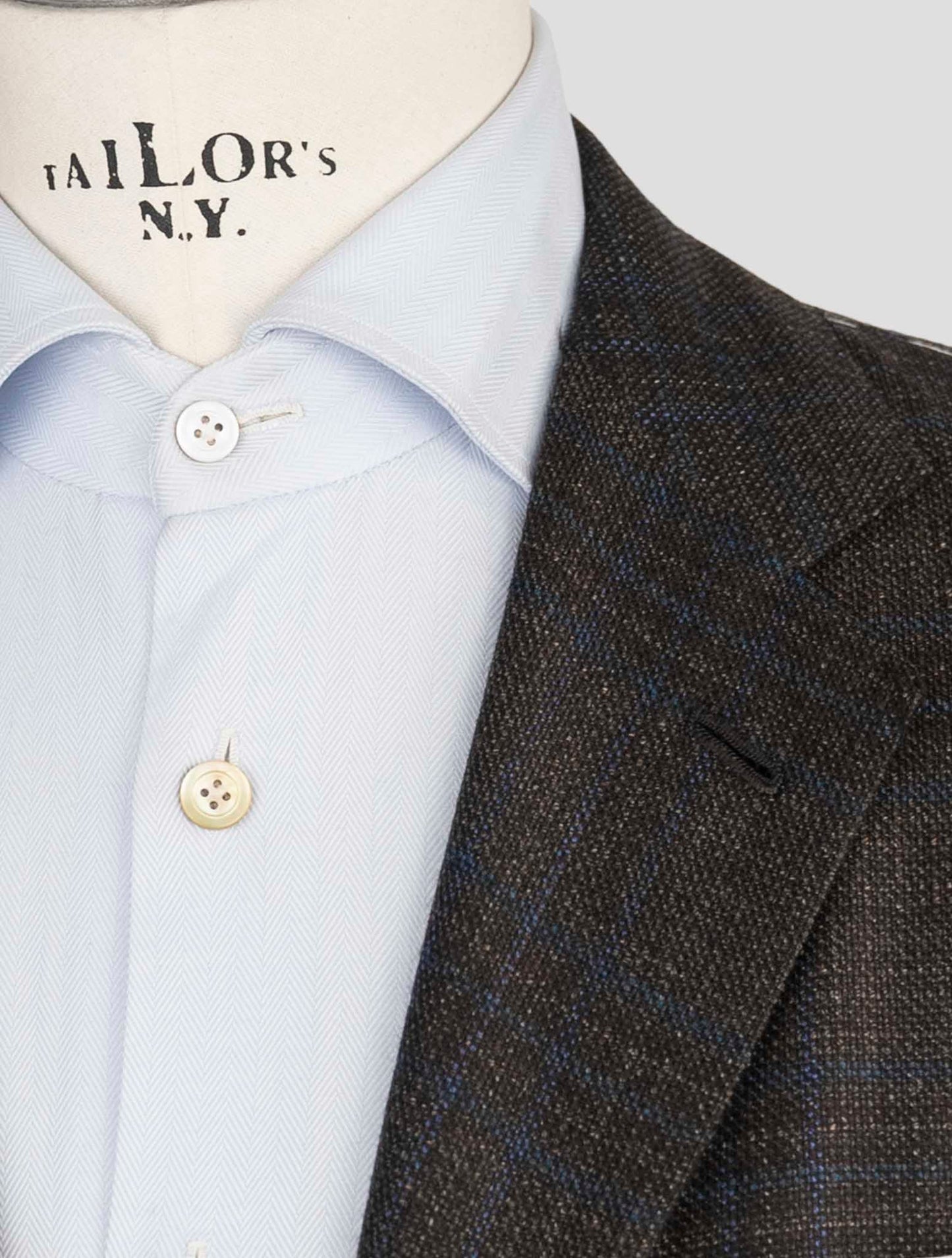Kiton Brown Cashmere Silk Blazer