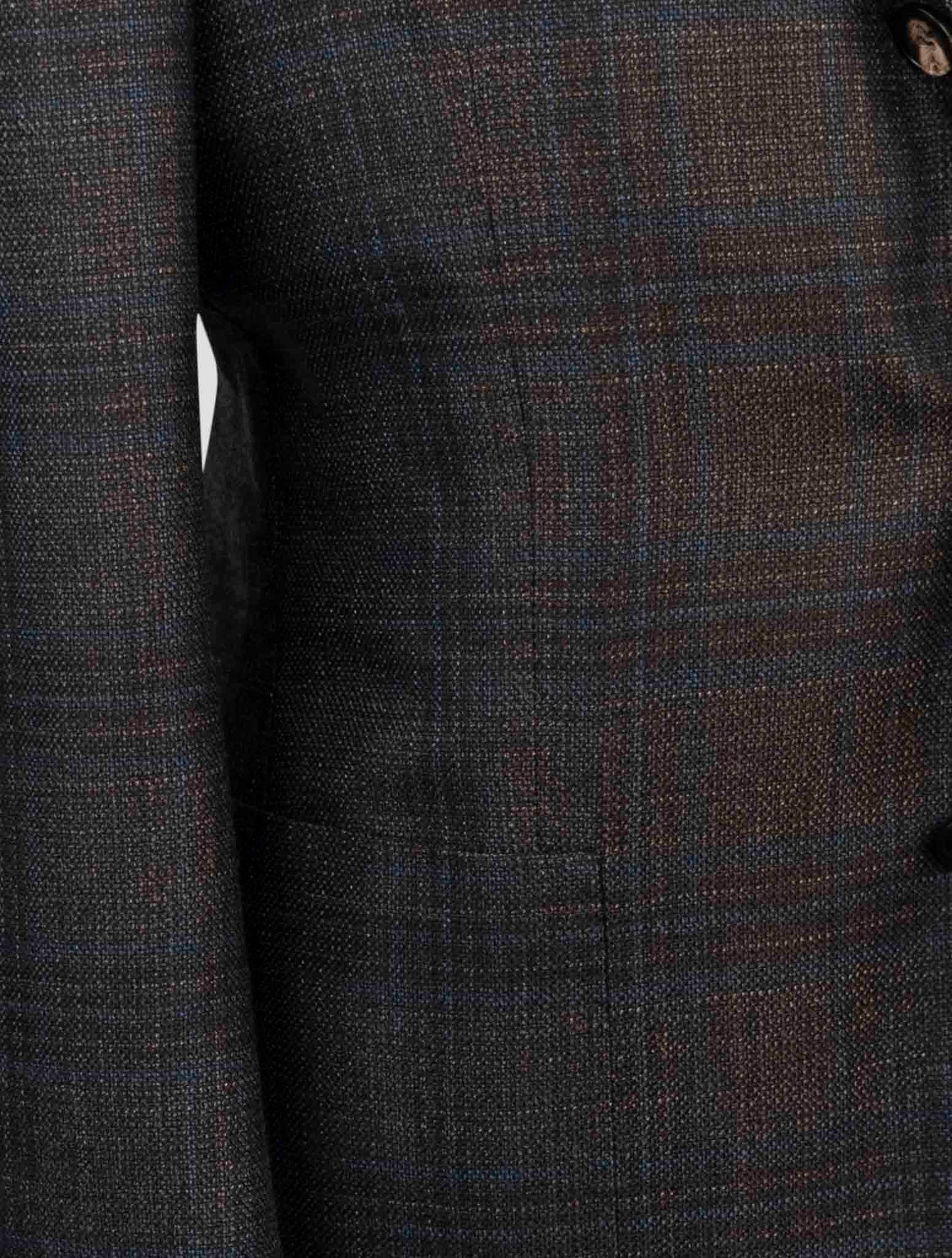 Kiton Brown Cashmere Silk Blazer