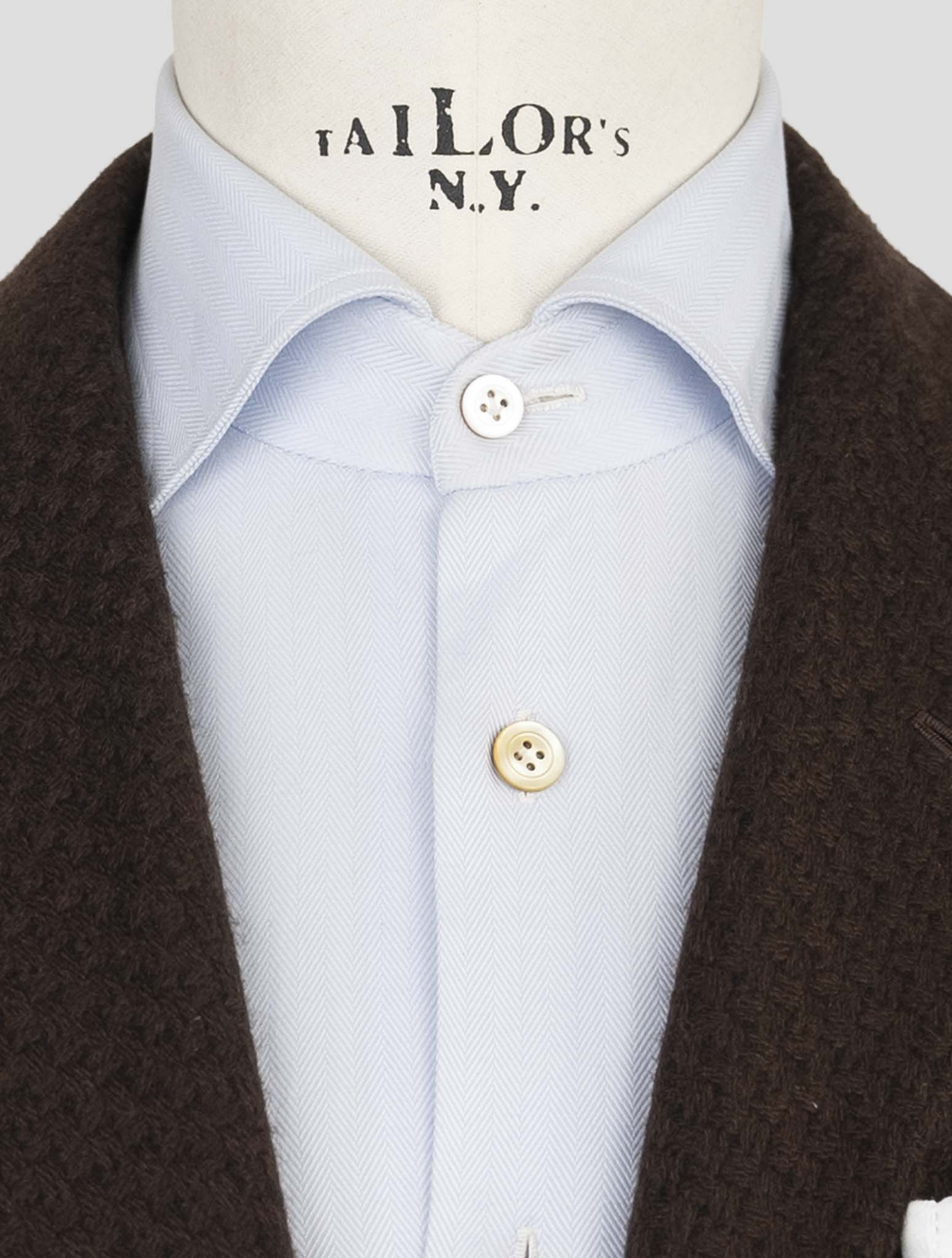 Kiton Brown Cashmere Blazer