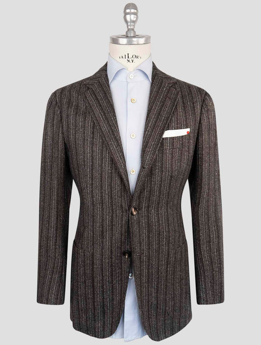 Kiton Brown Cashmere Blazer