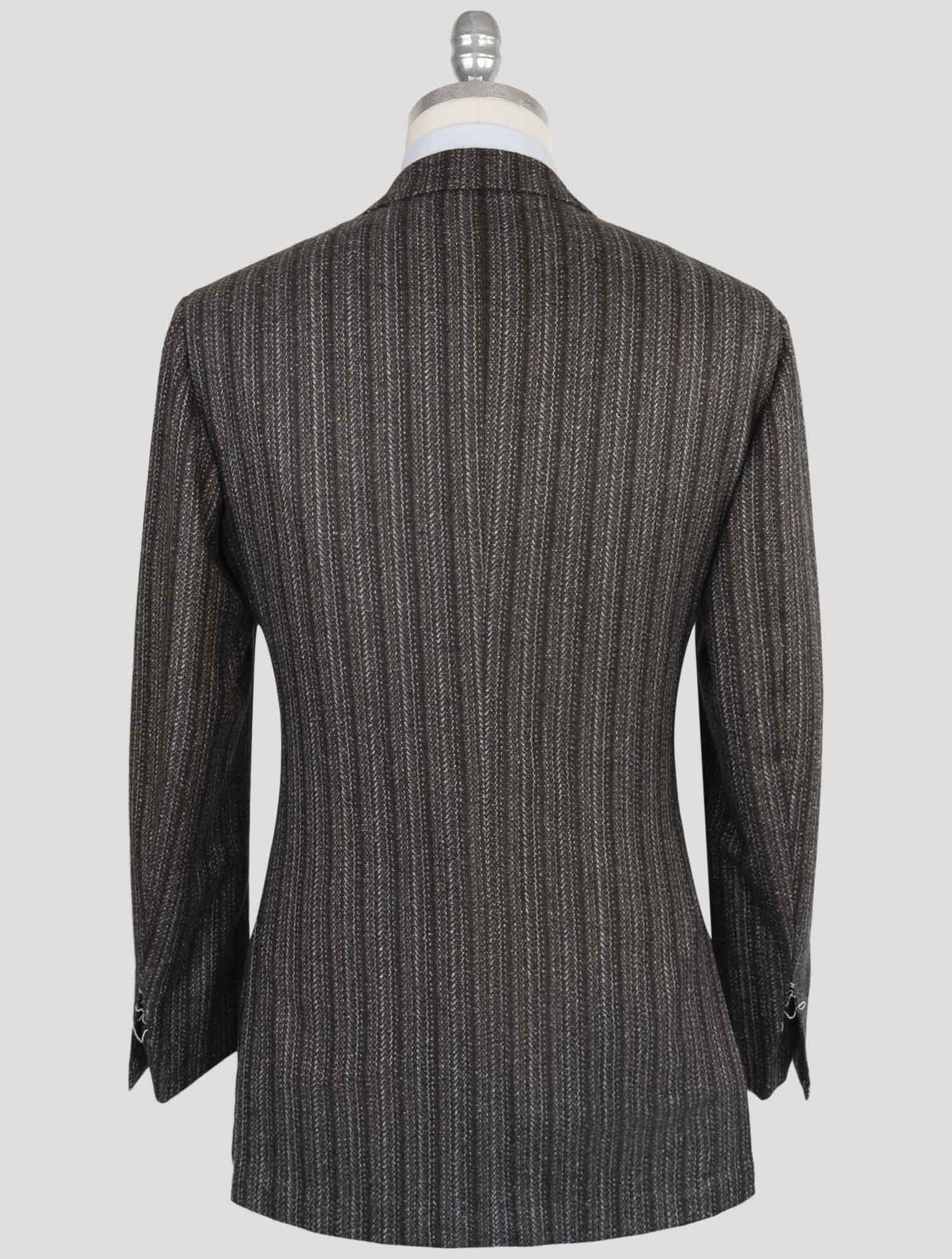 Kiton Brown Cashmere Blazer