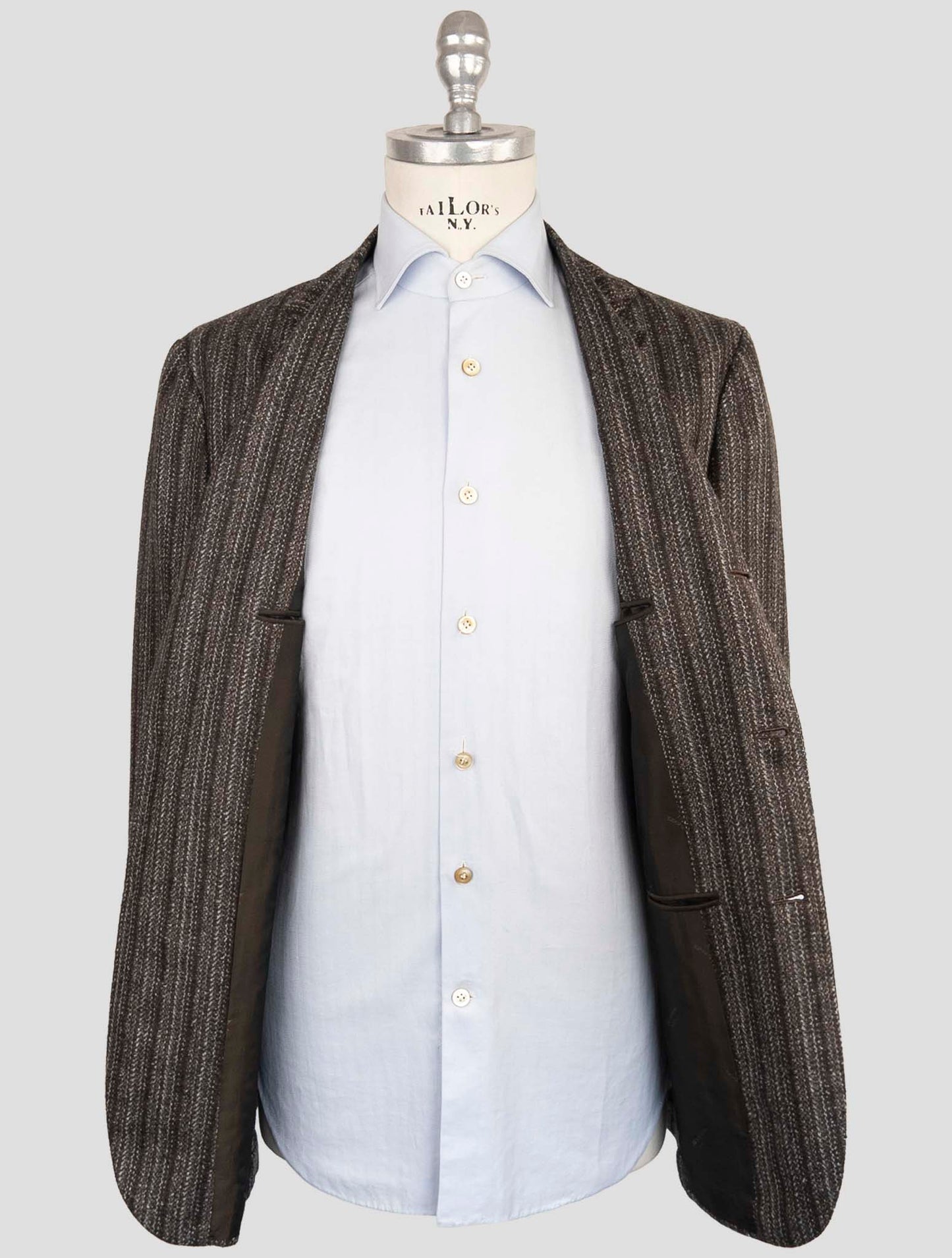 Kiton Brown Cashmere Blazer