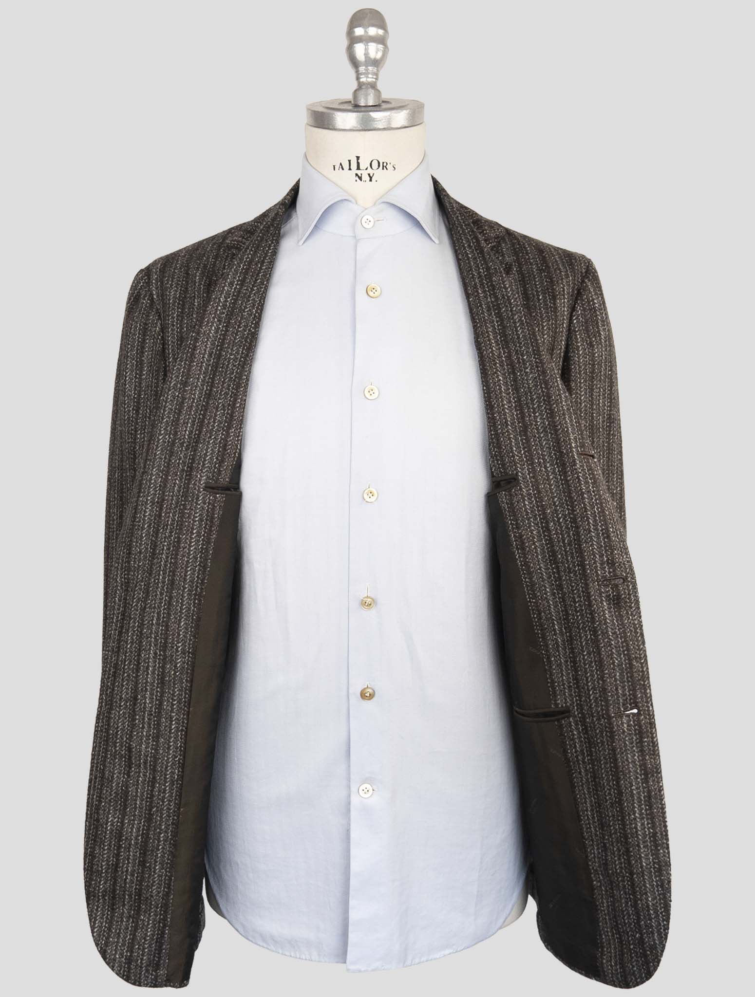 Kiton Brown Cashmere Blazer