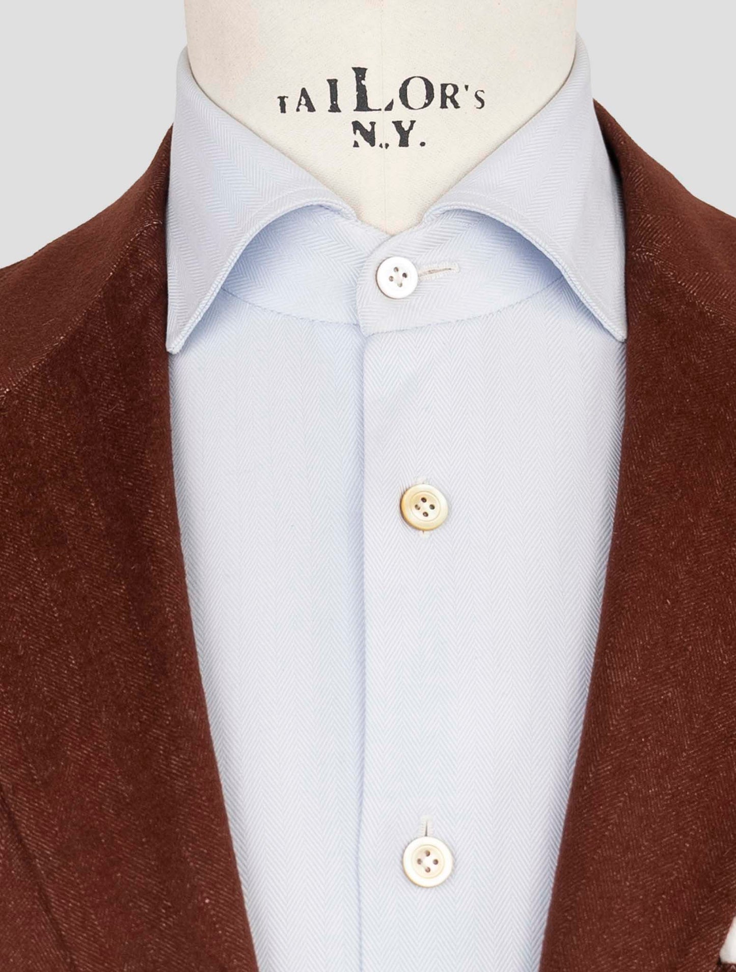 Kiton Brown Vicuna Peru Silk Blazer
