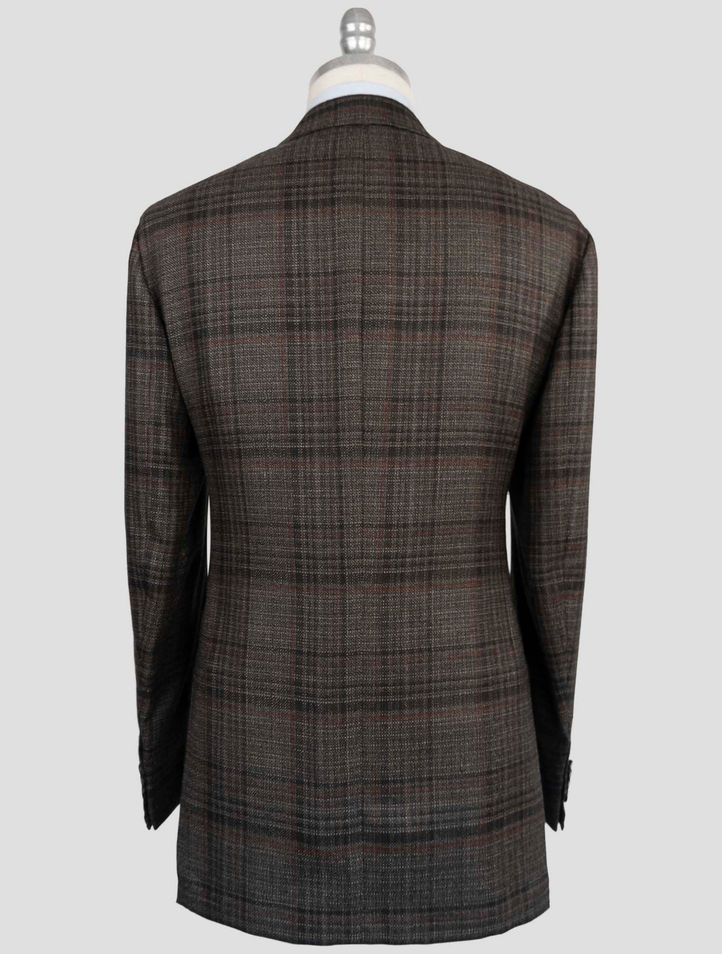 Kiton Brown Cashmere Silk Blazer
