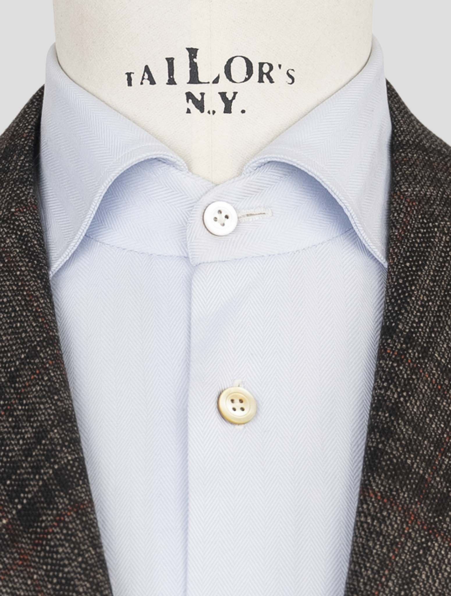 Kiton Brown Cashmere Silk Blazer