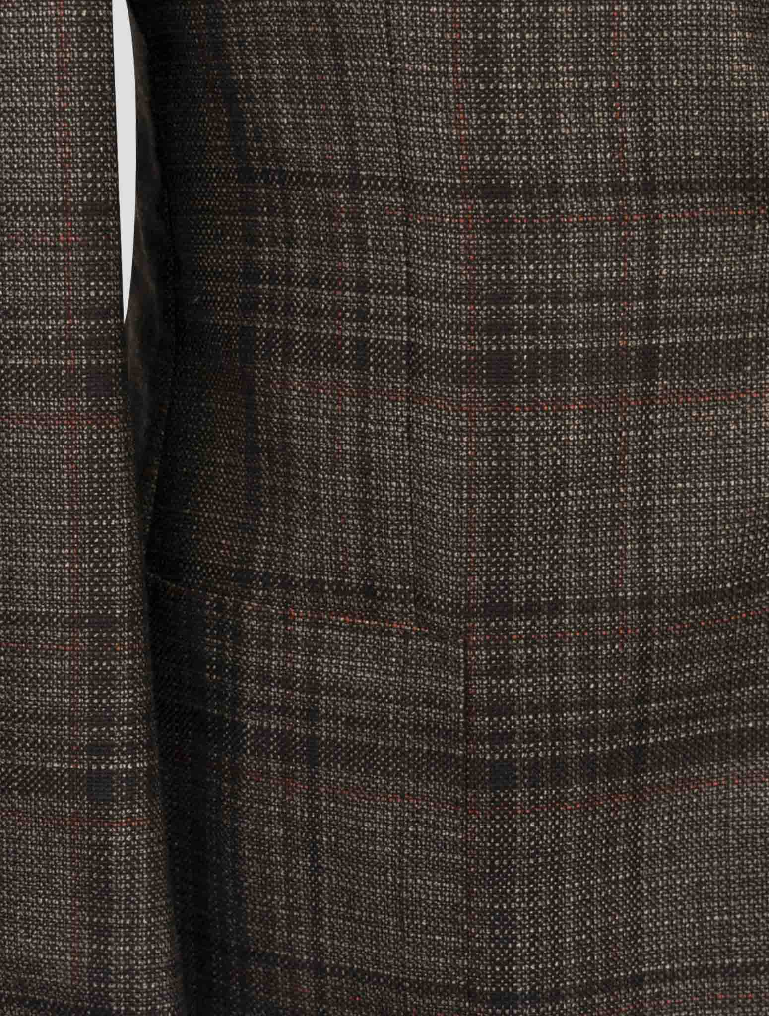 Kiton Brown Cashmere Silk Blazer