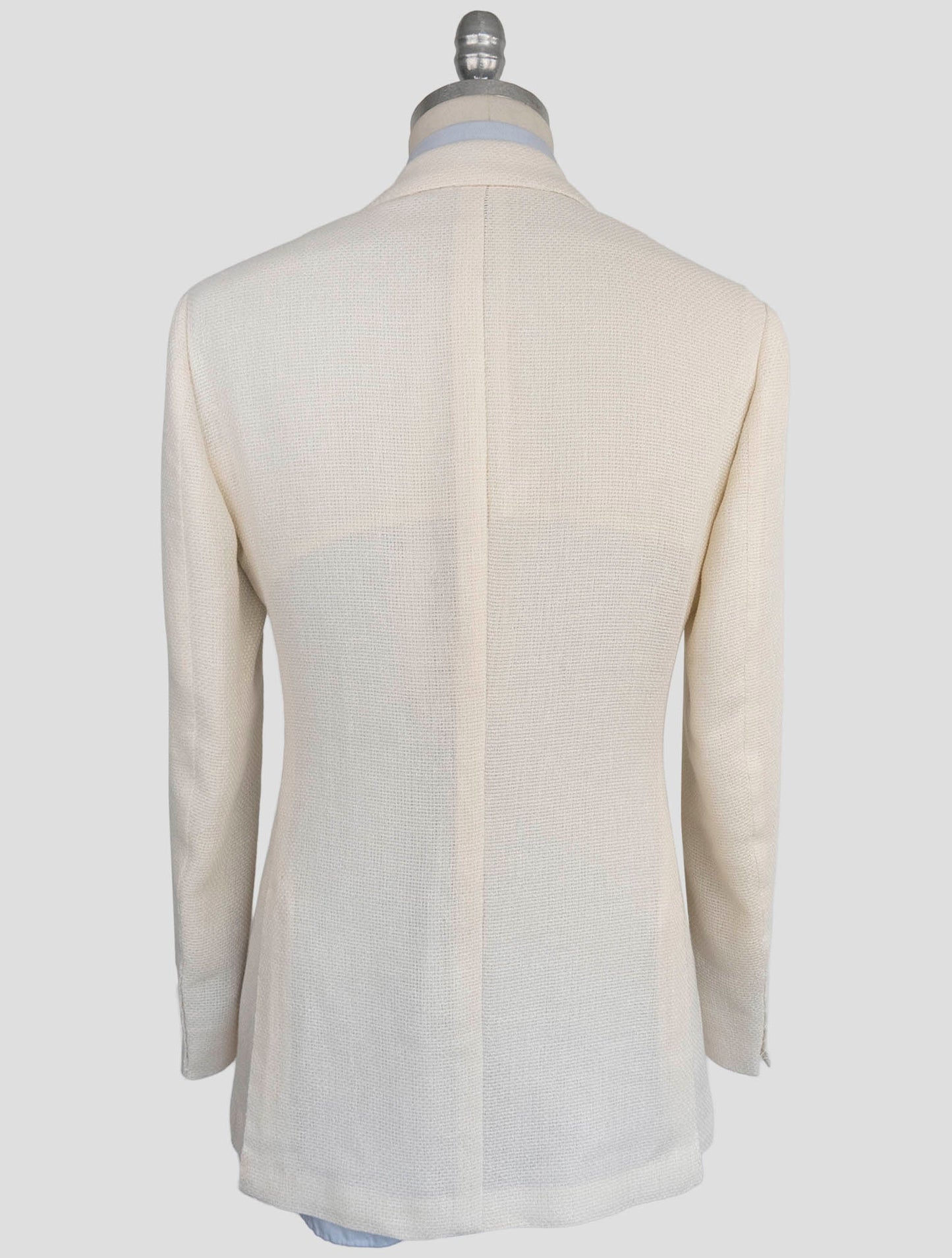 Kiton Brown Linen Cashmere Silk  Blazer