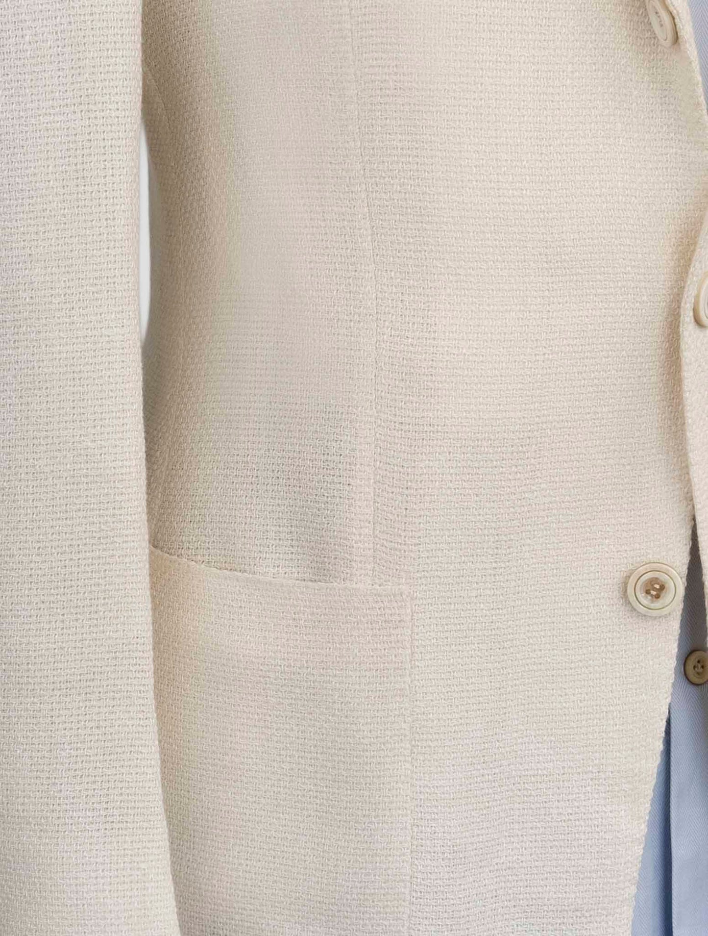 Kiton Brown Linen Cashmere Silk  Blazer