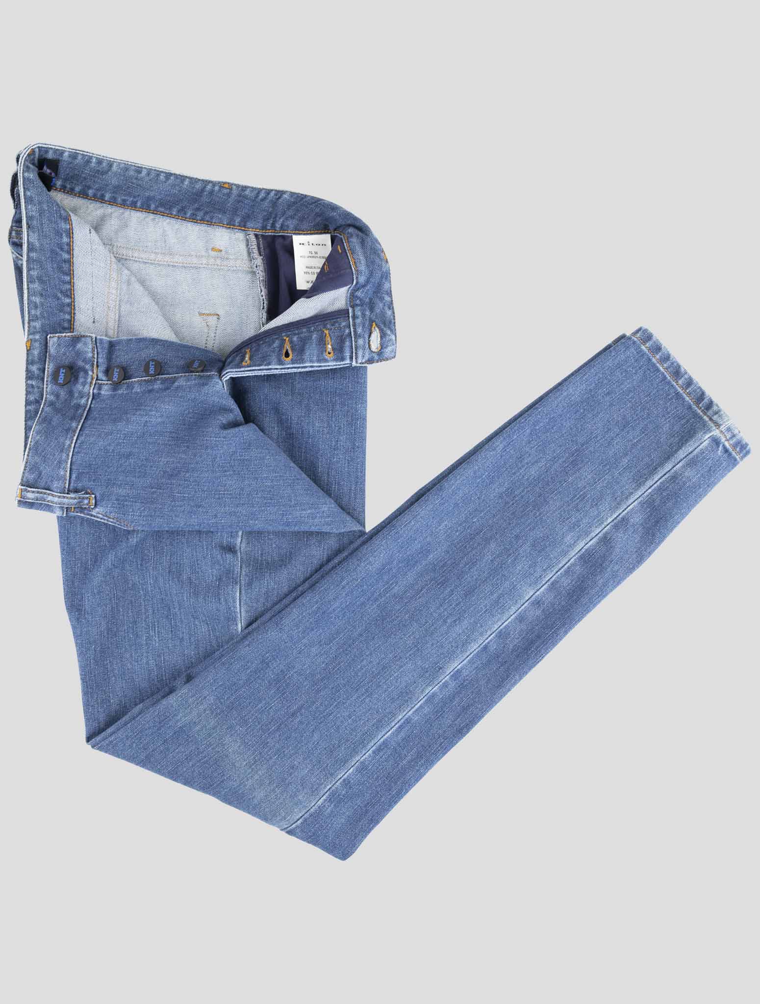 Kiton Knt Denim Cotton Pe Jeans