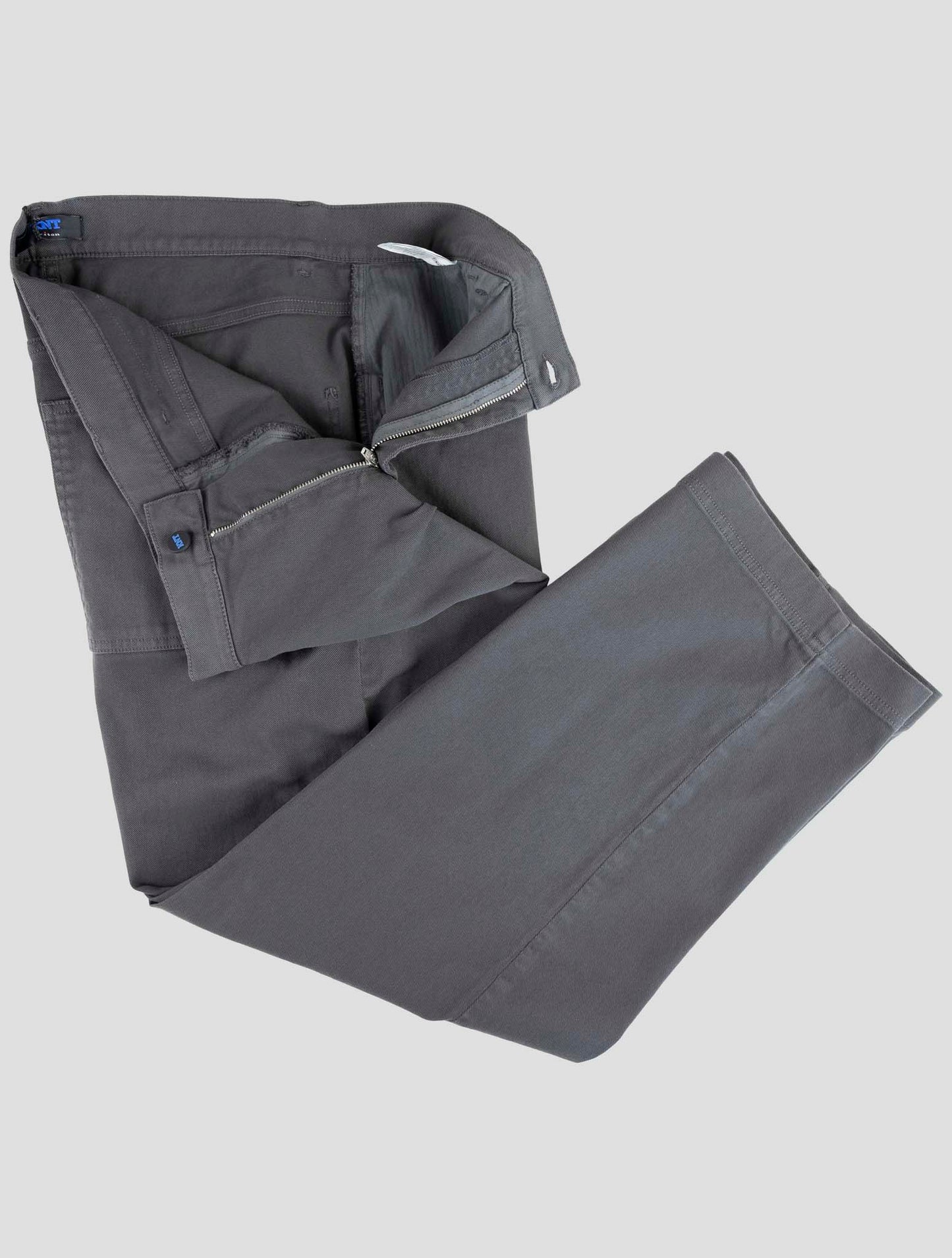 Kiton Knt Dark Gray Cotton Ea Jeans