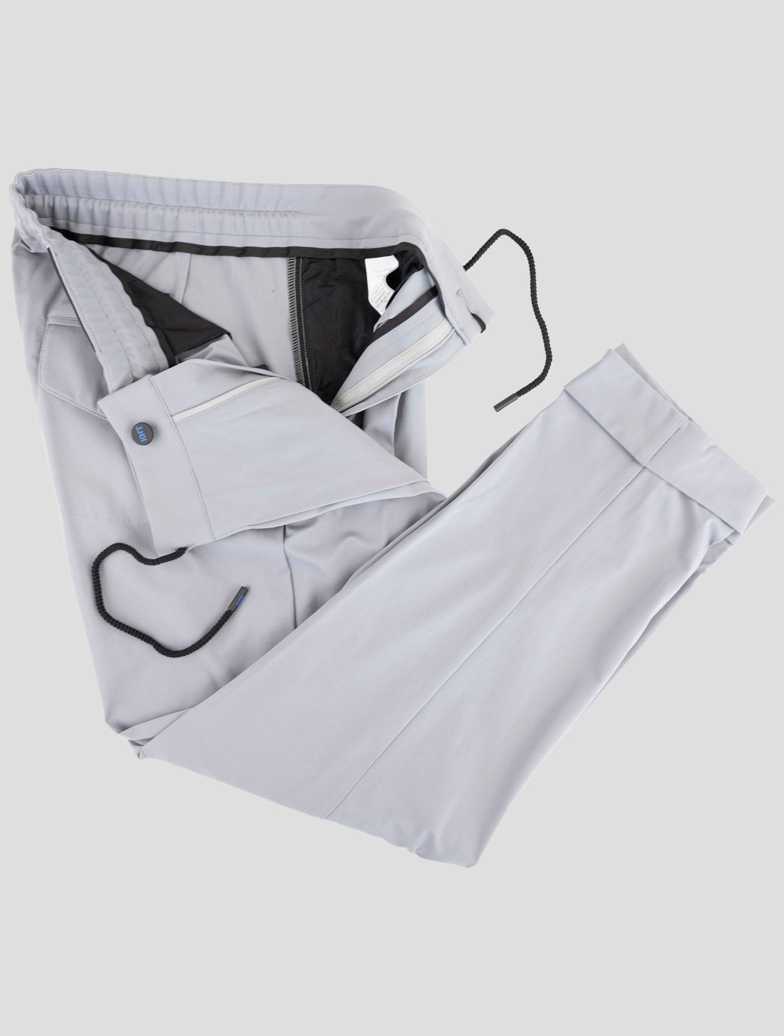 Kiton Knt Gray Pa Ea Pants