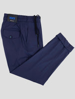 Kiton Knt Blue Pa Ea Pants
