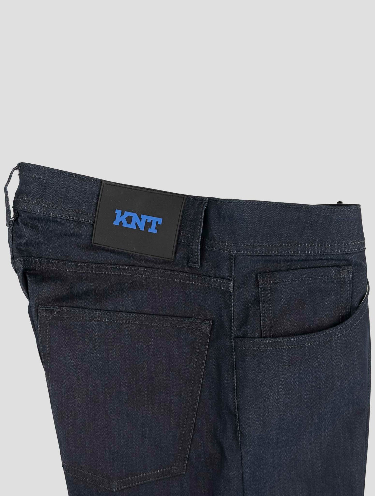 Kiton Knt Blue Cotton Pa Ea Jeans