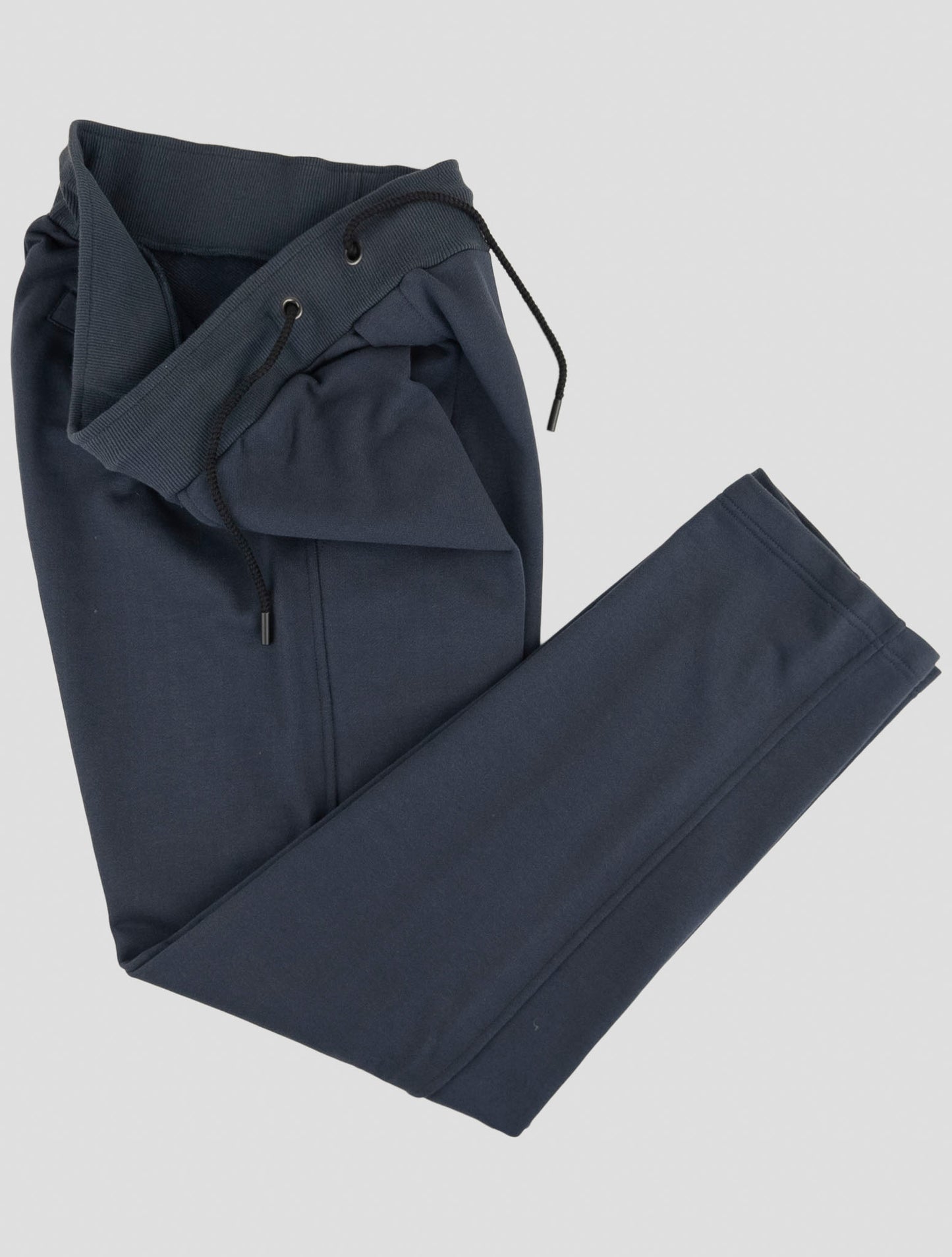 Kiton Knt Blue Cotton Jogging Pants