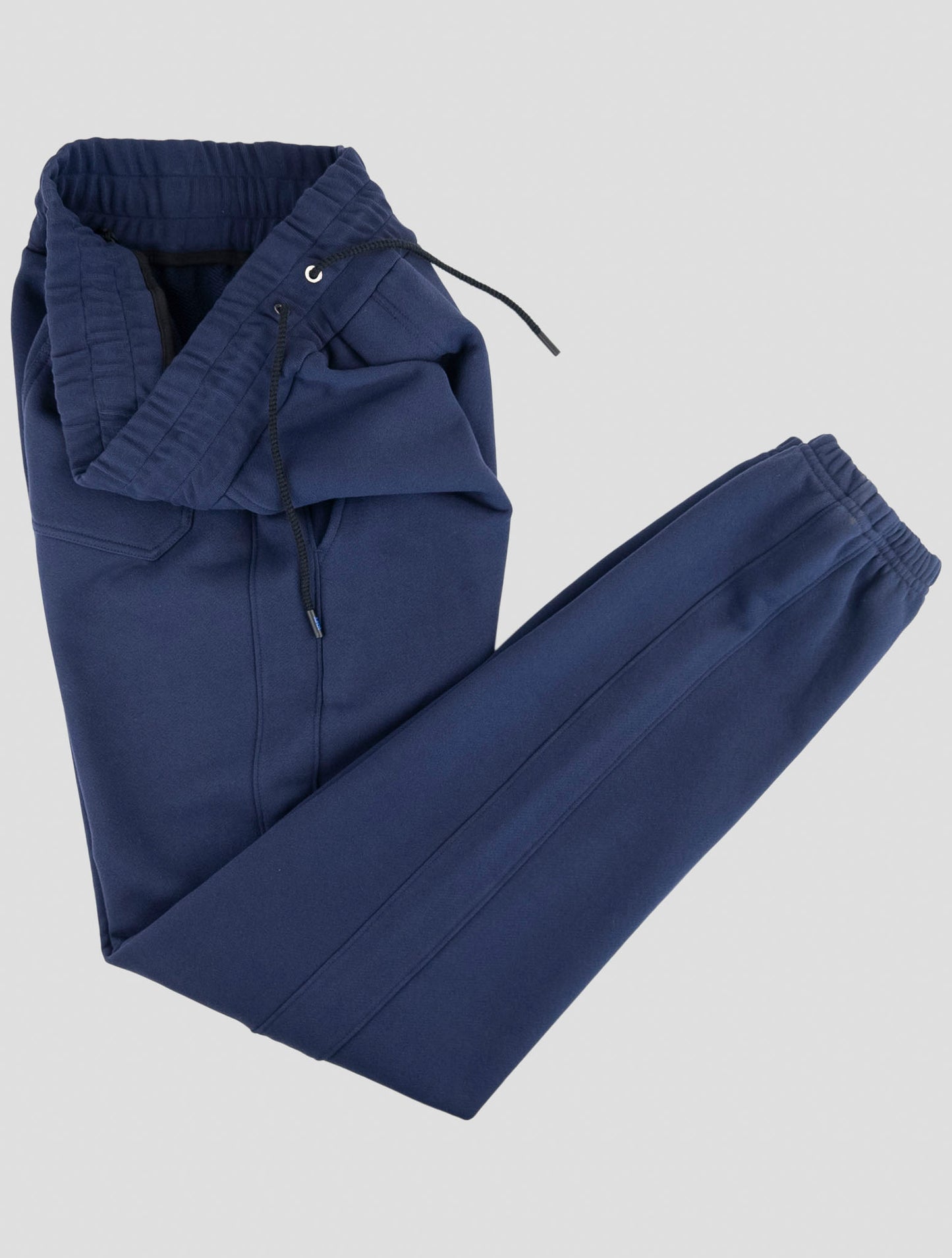 Kiton Knt Blue Cotton Jogging Pants